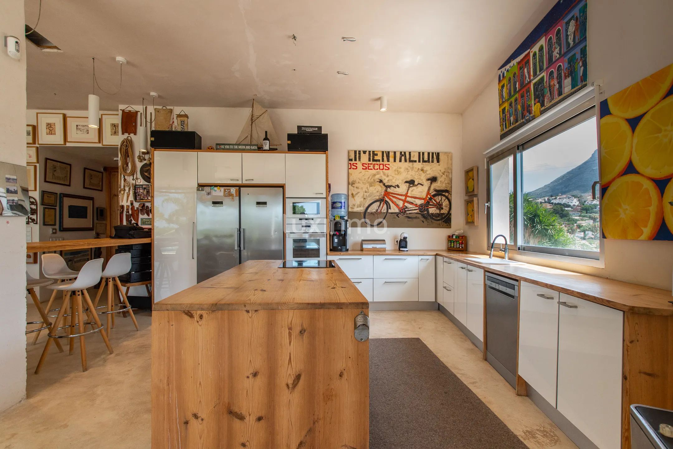 Spacious house with sea views in San Nicolas area in Denia — photo 8