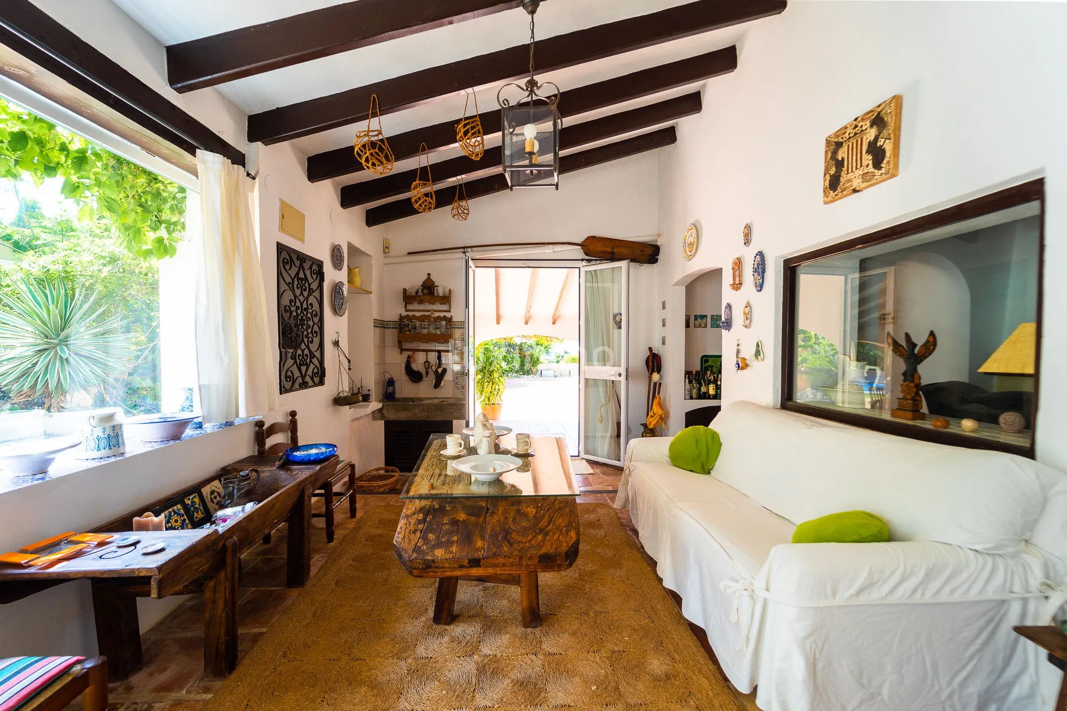 Ancienne maison de pêcheur avec vue sur la mer à Calpe — photo 31