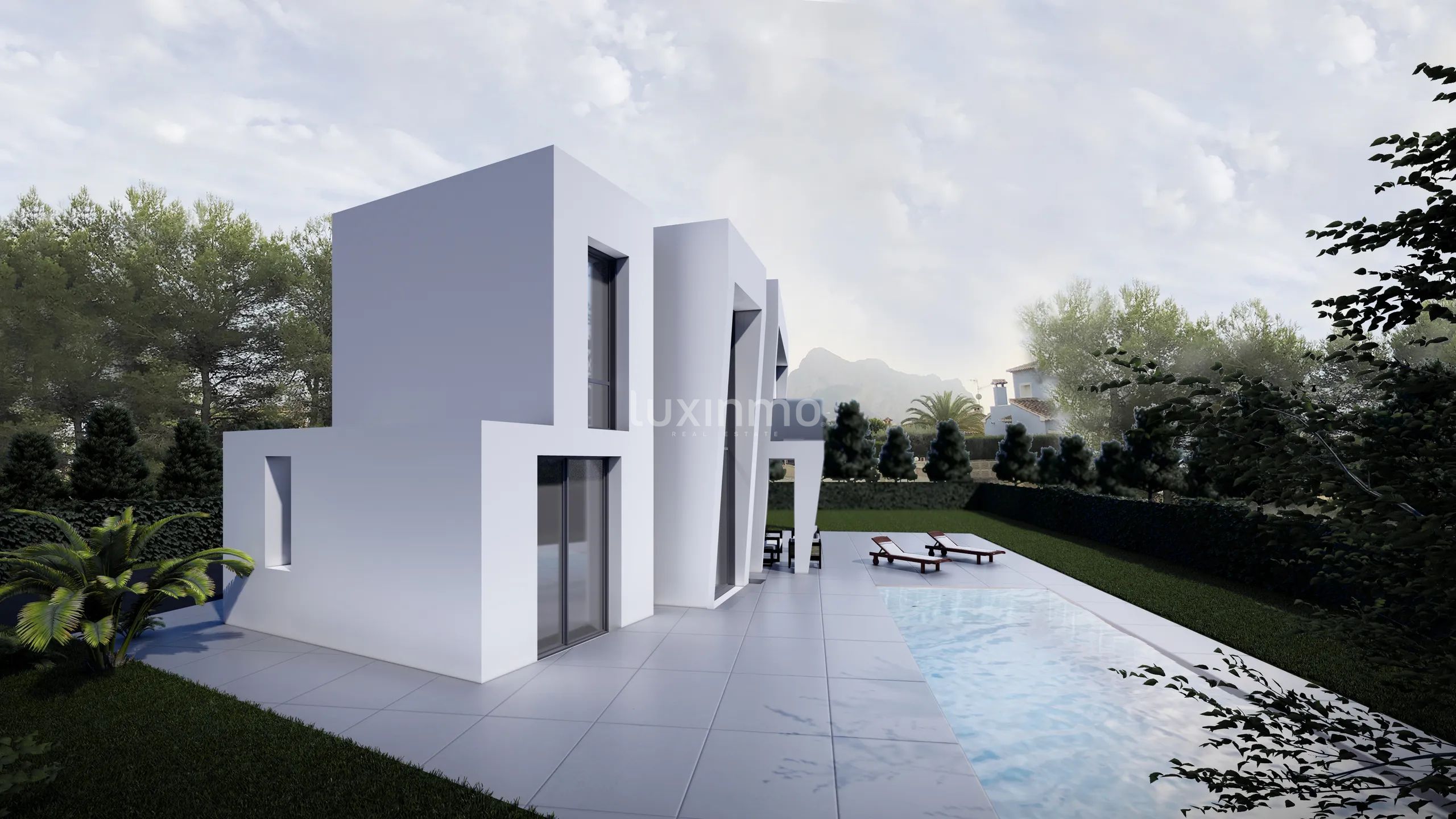 Modern detached house with private pool and garden in Calpe — photo 4