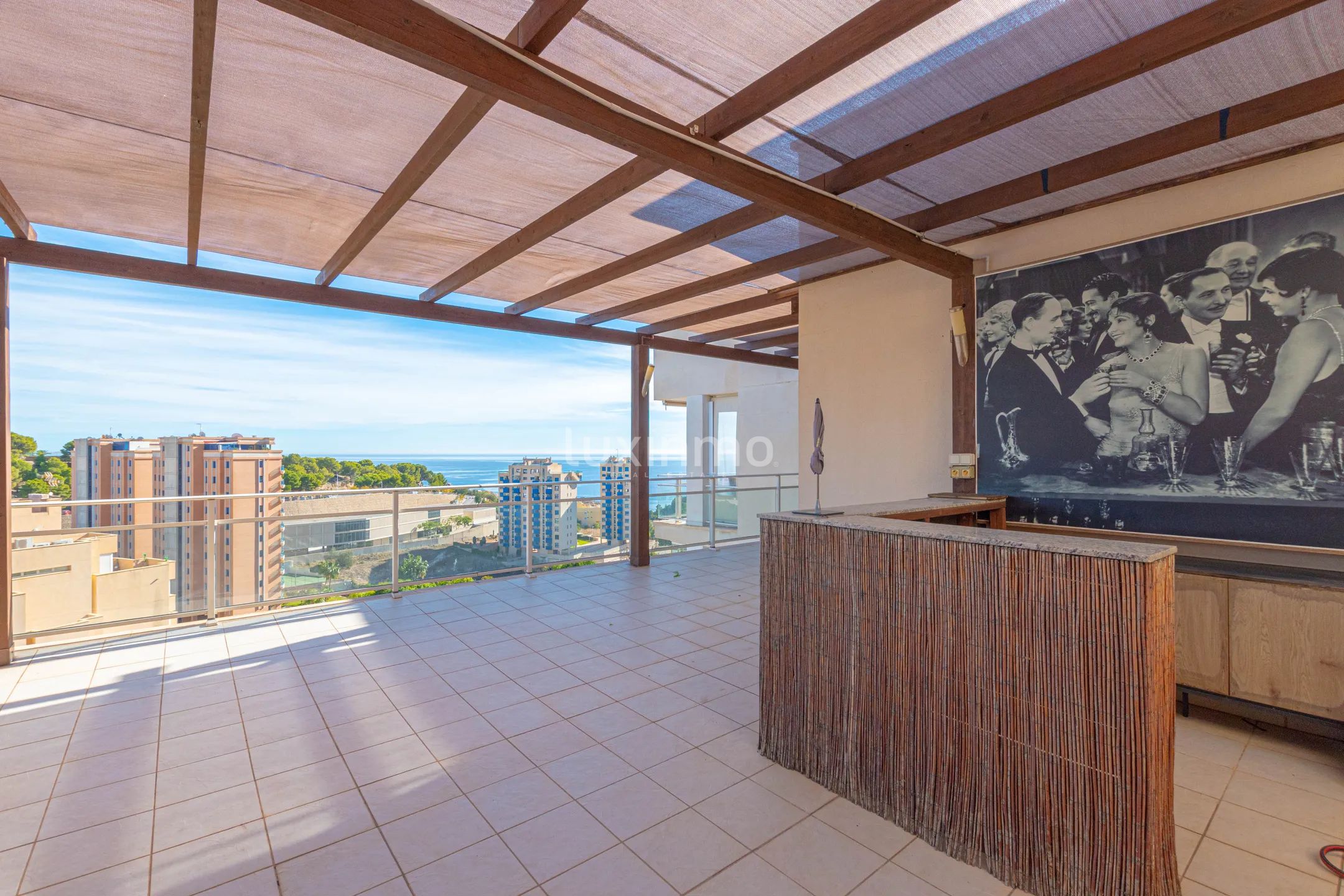 Penthouse with sea views for long term rent in Calpe — photo 2