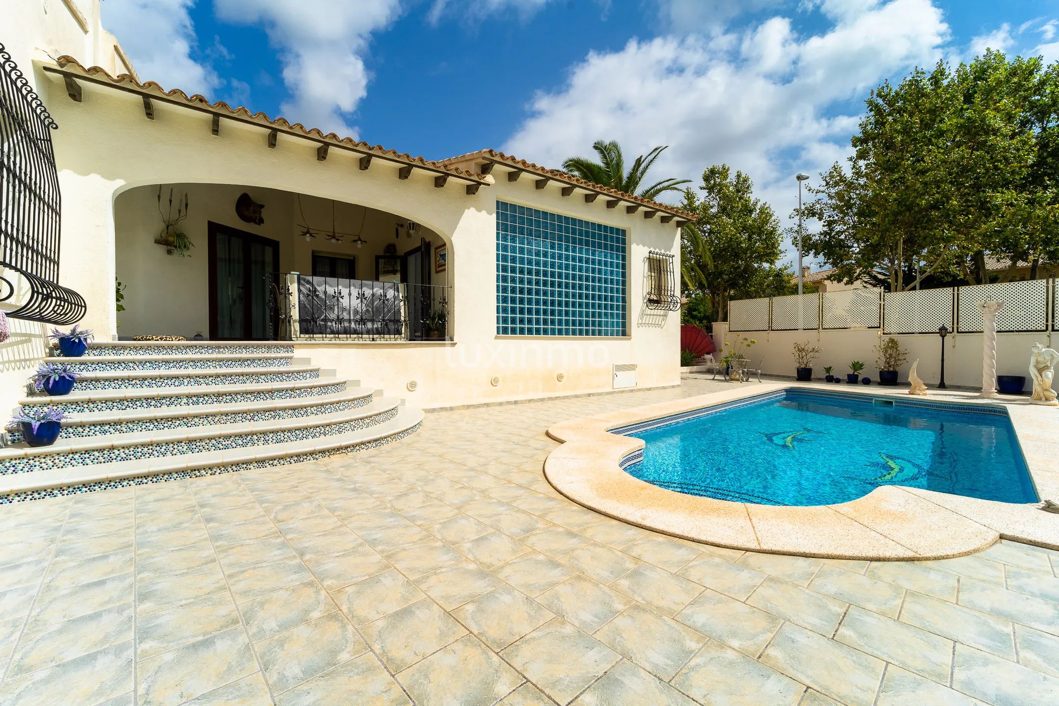 Kolonialt fristående hus med privat pool i Calpe — photo 16