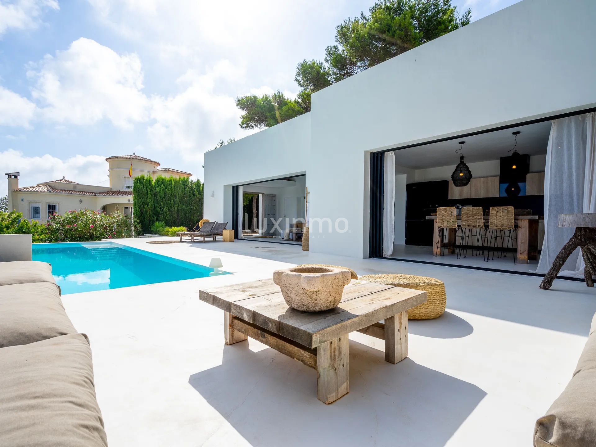 Villa i Ibiza-stil med havutsikt i Balcon al Mar, Javea — photo 7
