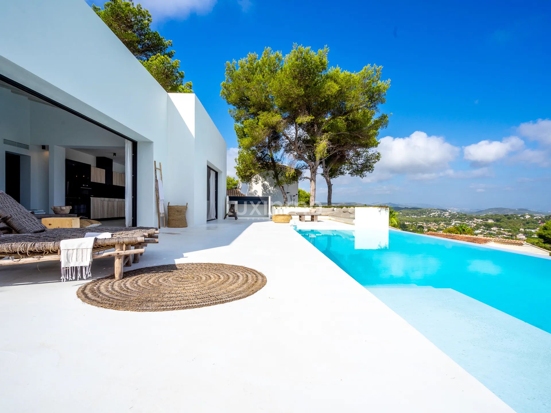 Villa i Ibiza-stil med havutsikt i Balcon al Mar, Javea — photo 1