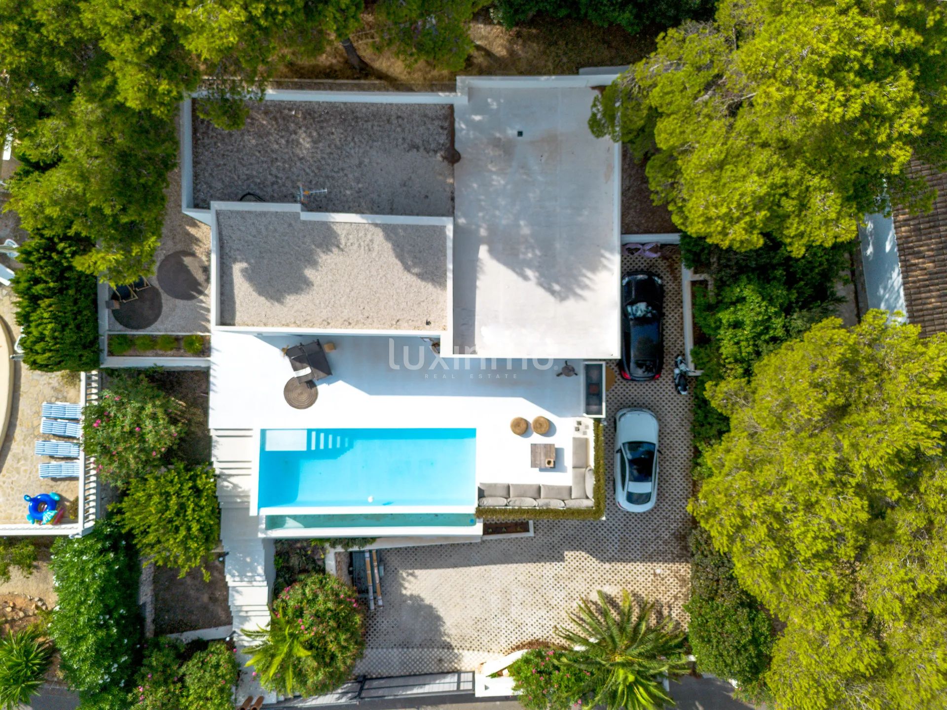 Villa i Ibiza-stil med havutsikt i Balcon al Mar, Javea — photo 10