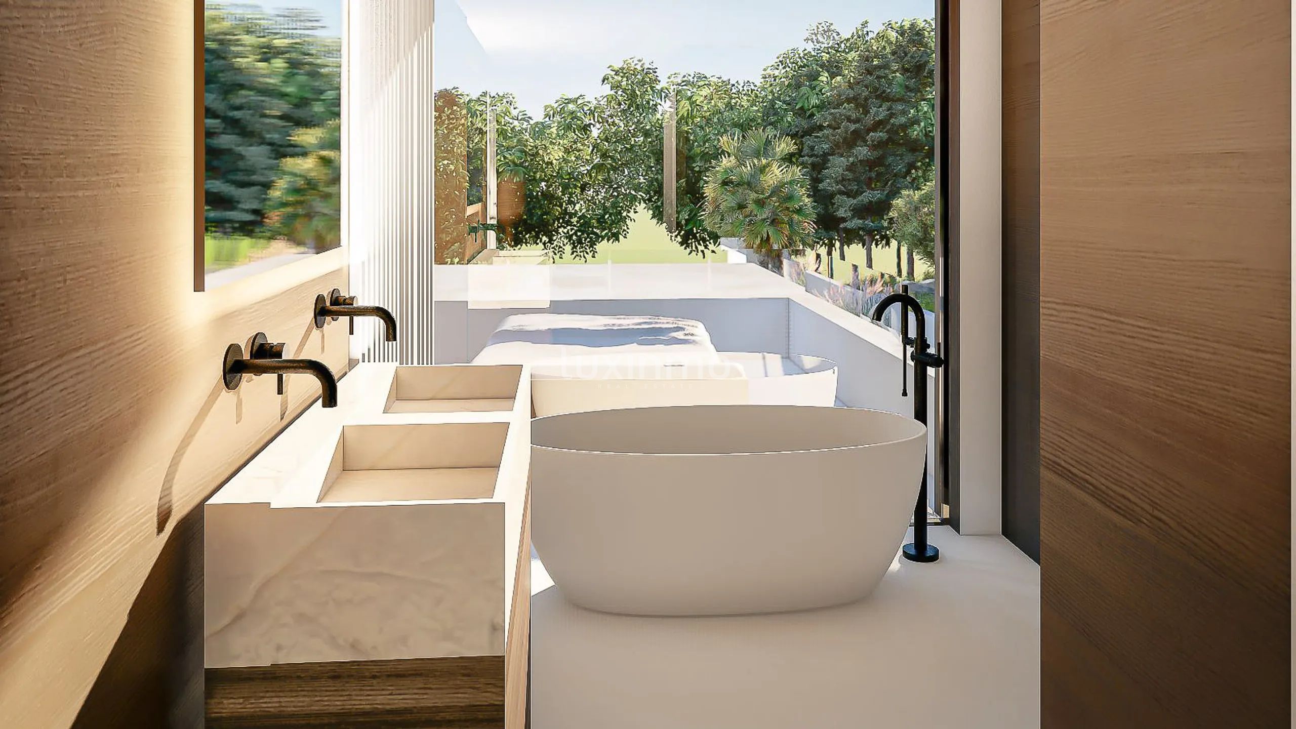 Luxuriöses, modernes Haus mit Meerblick in La Fustera — photo 9