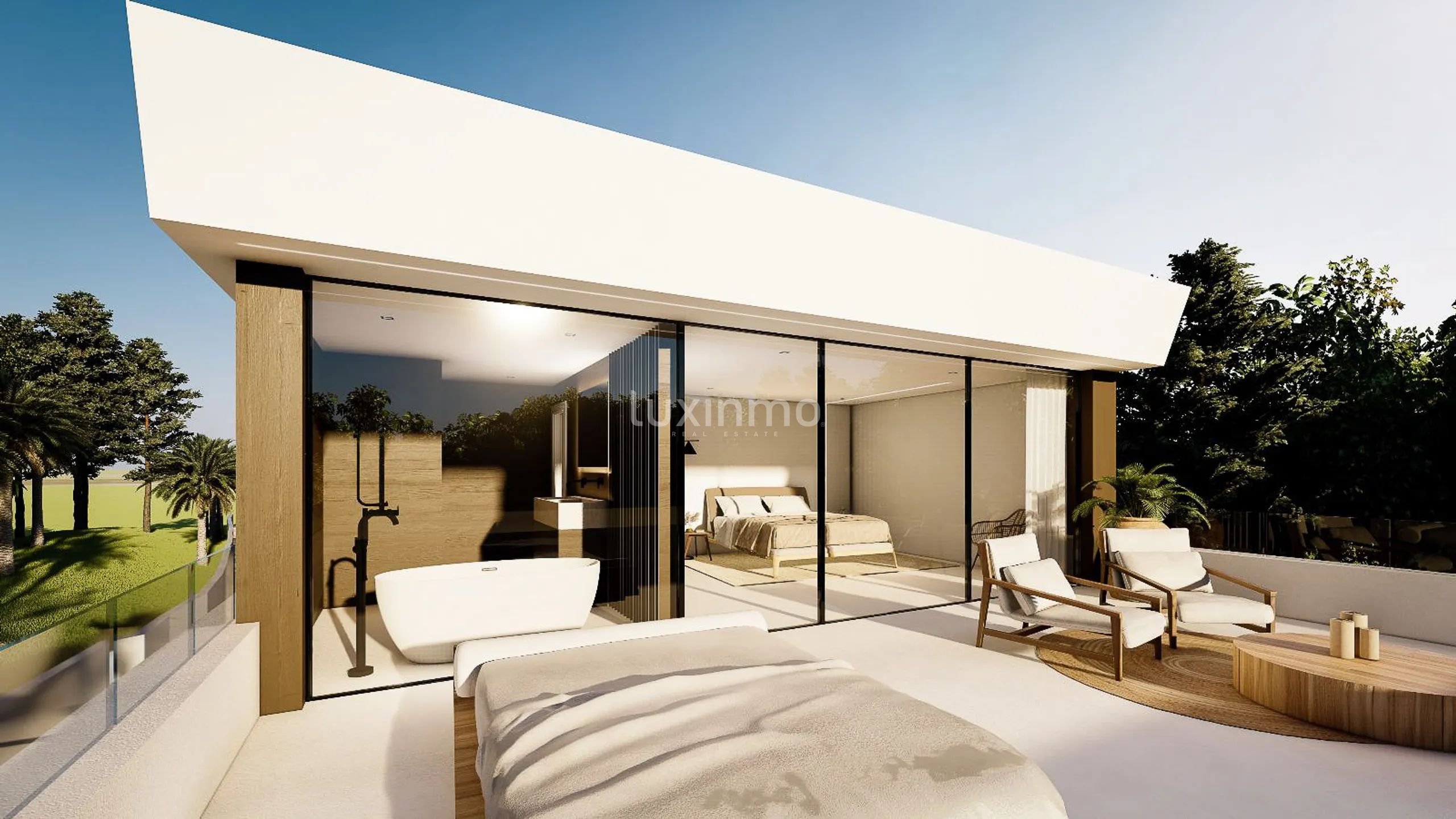 Luxurious modern house with sea views in La Fustera — photo 11