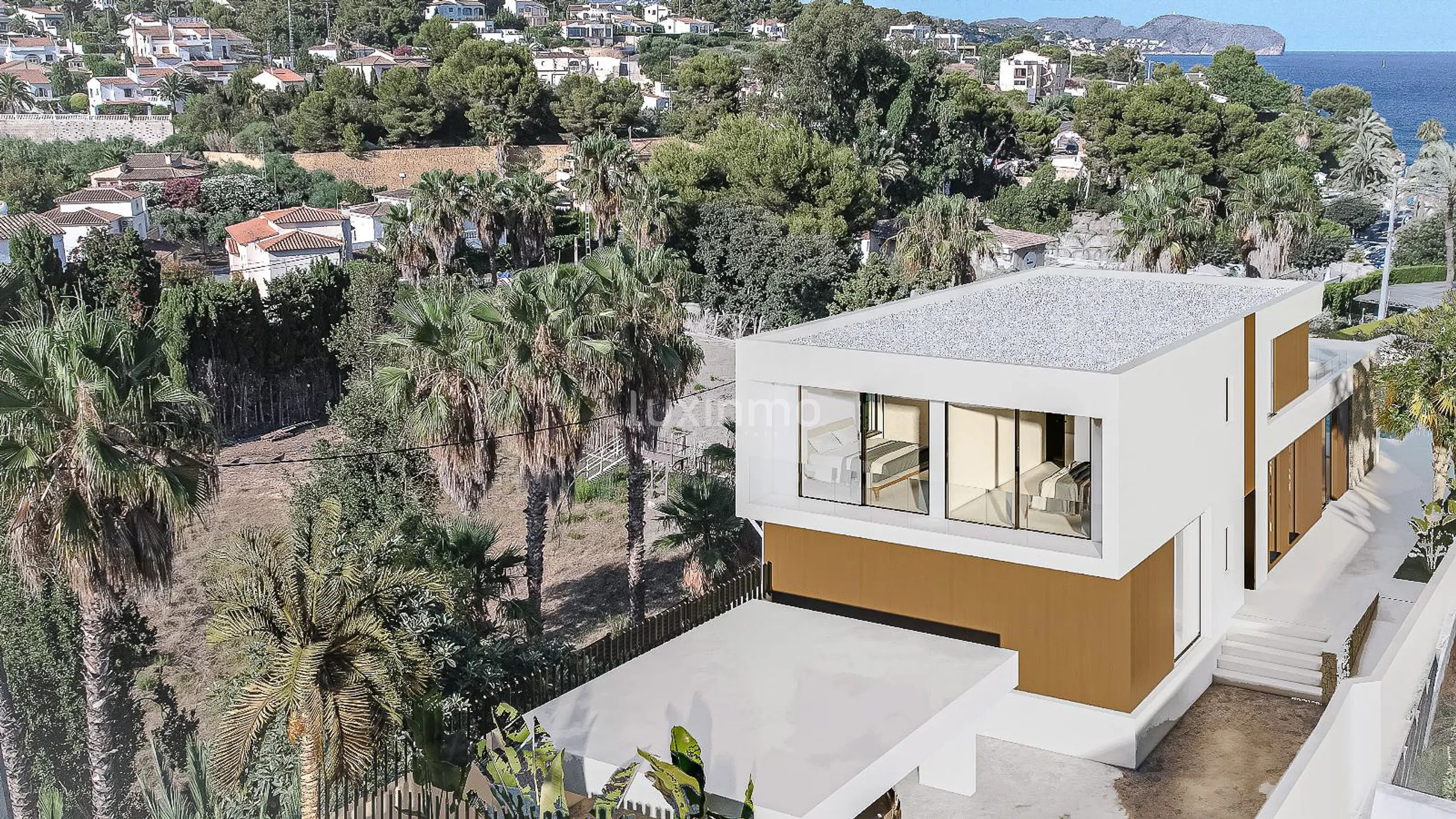 Luxuriöses, modernes Haus mit Meerblick in La Fustera — photo 12