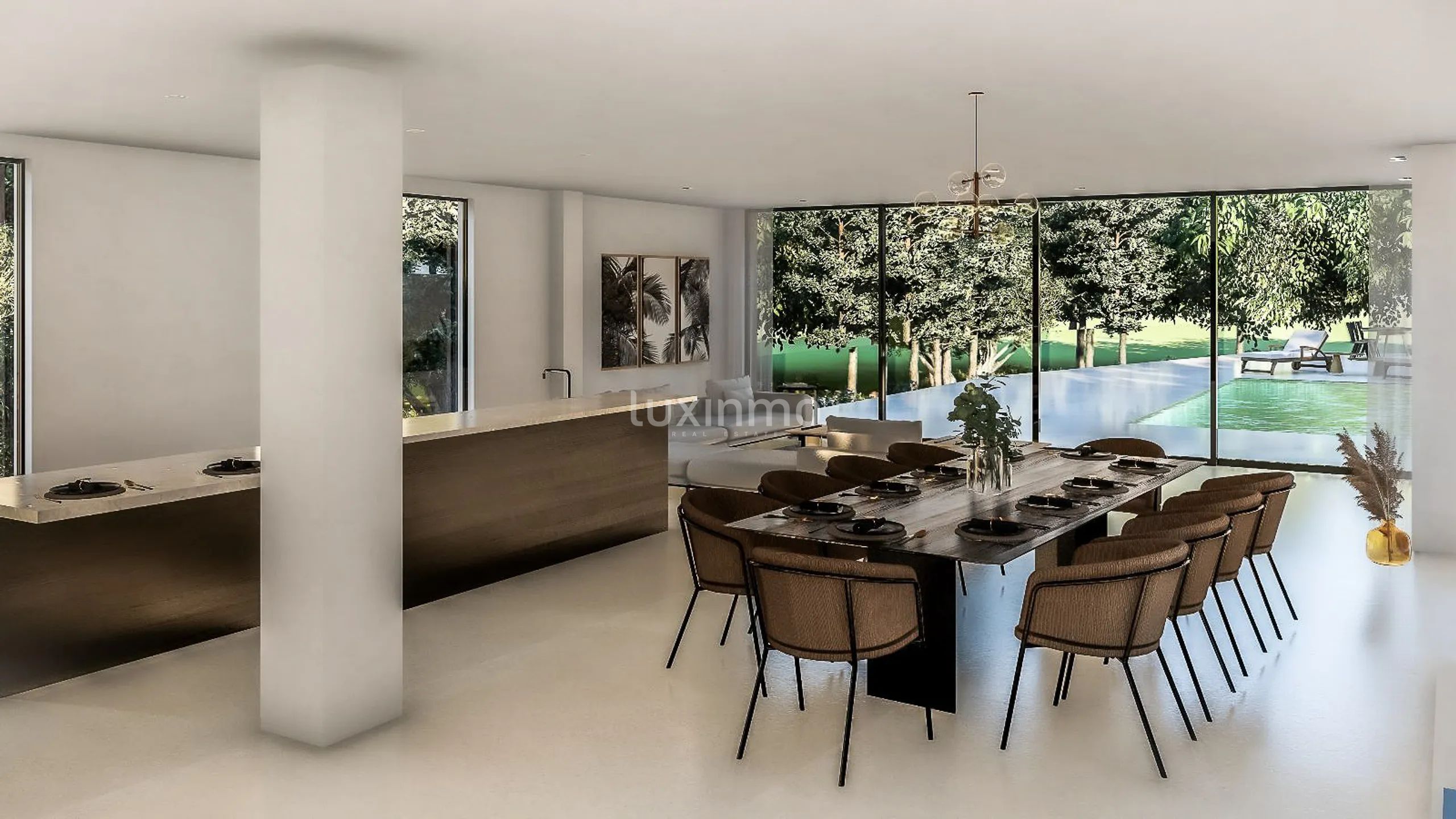 Luxuriöses, modernes Haus mit Meerblick in La Fustera — photo 5