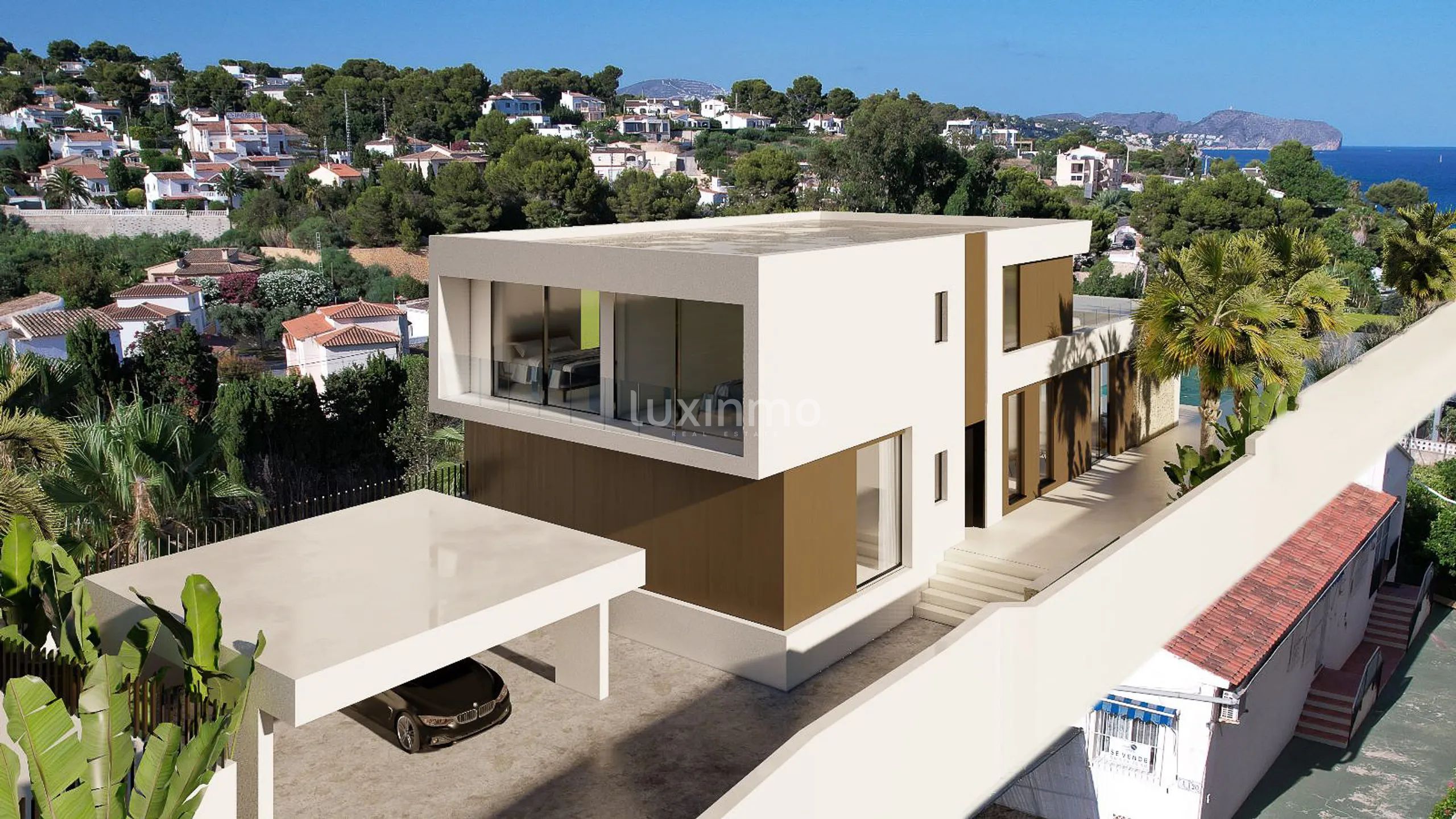 Luxuriöses, modernes Haus mit Meerblick in La Fustera — photo 13