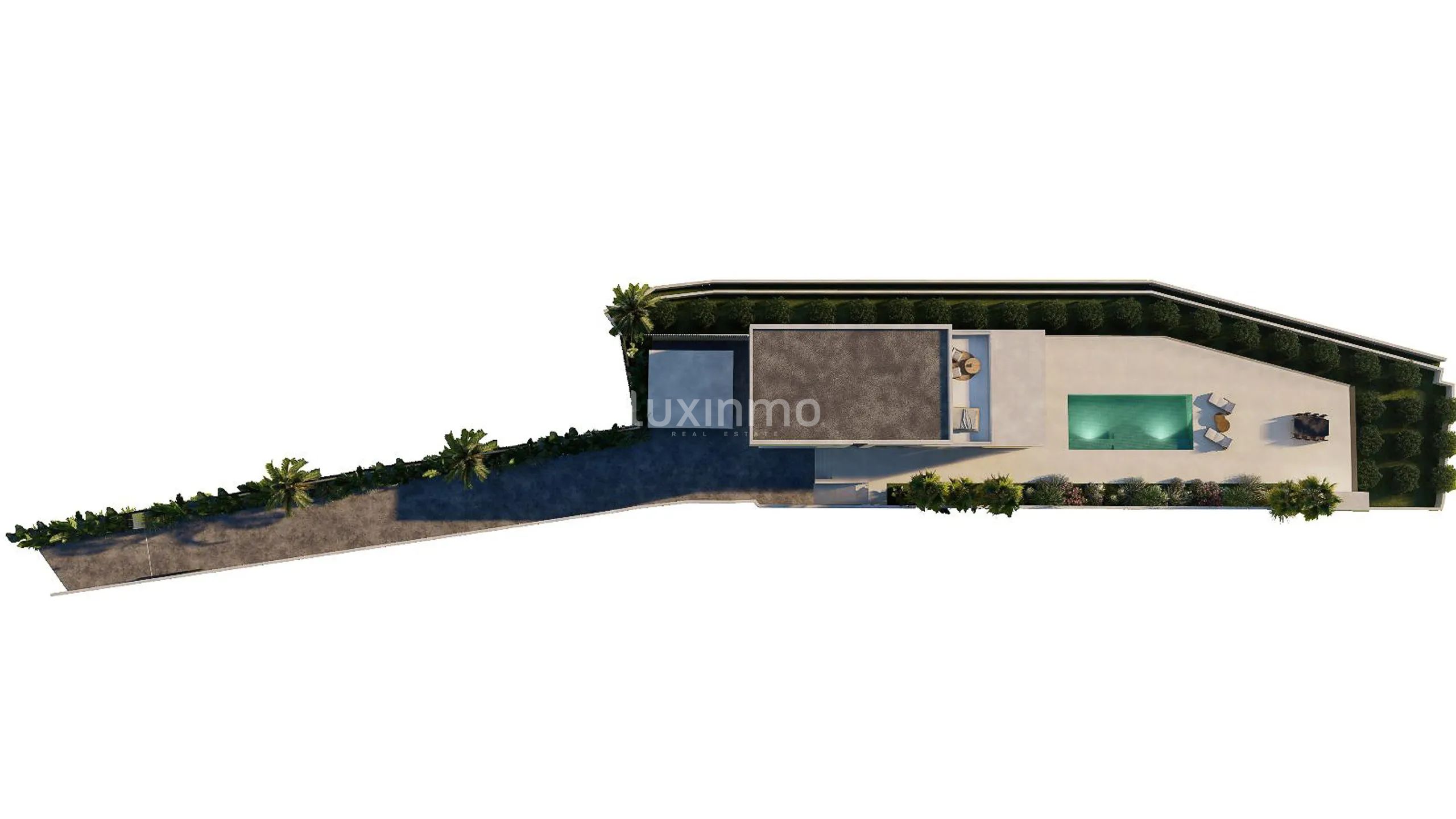 Luxuriöses, modernes Haus mit Meerblick in La Fustera — photo 22