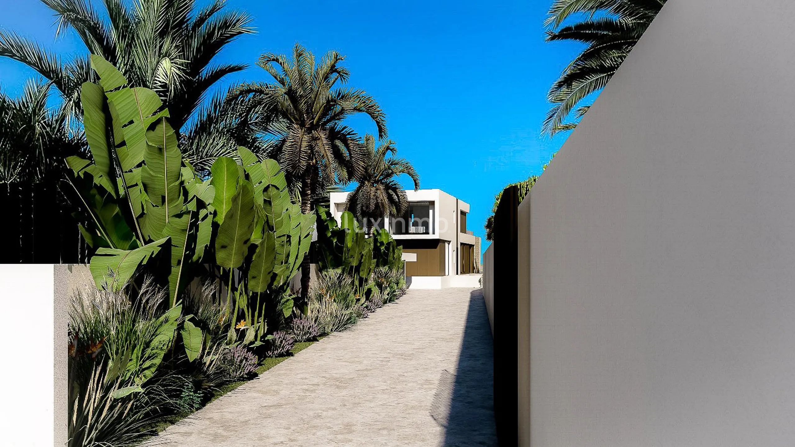 Luxurious modern house with sea views in La Fustera — photo 19