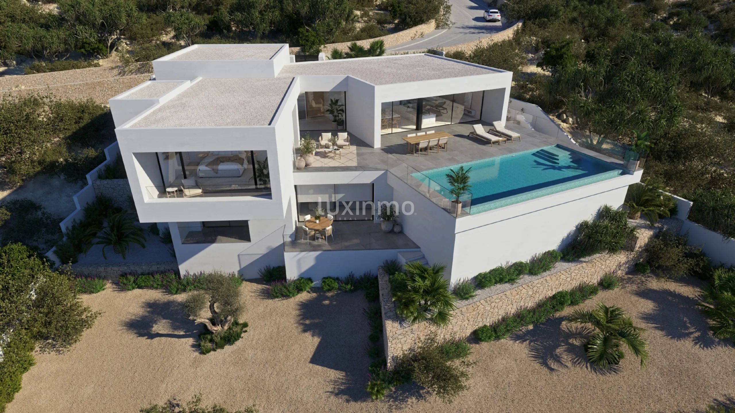 Luxuriöse helle Villa mit atemberaubendem Meerblick — photo 1