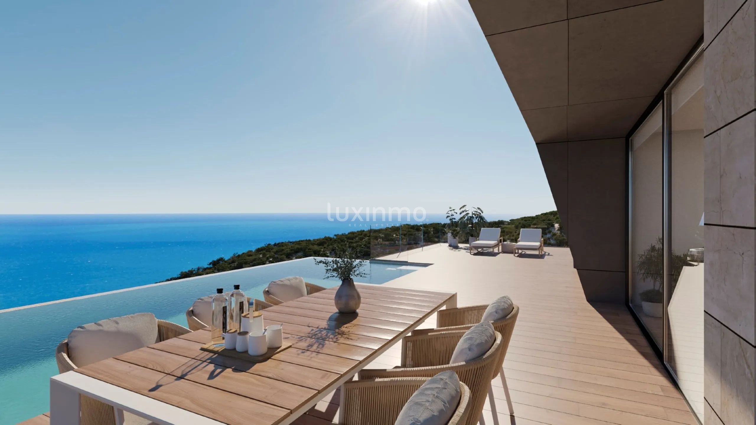 Villa with spectacular sea views at Cumbre del Sol — photo 1