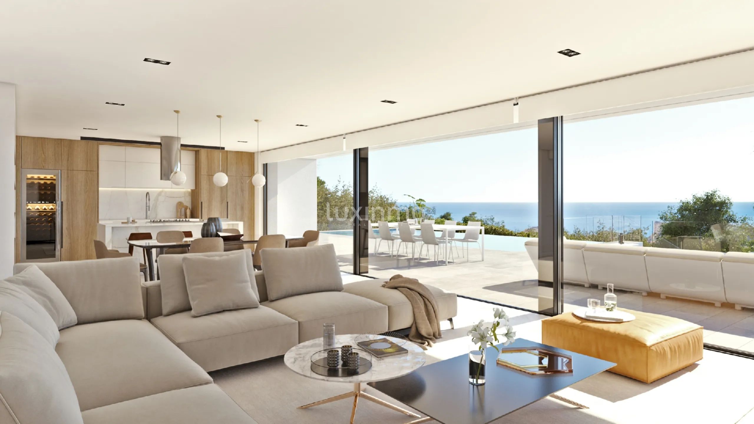 Modern villa with sea view at Cumbre del Sol, Benitachell — photo 7