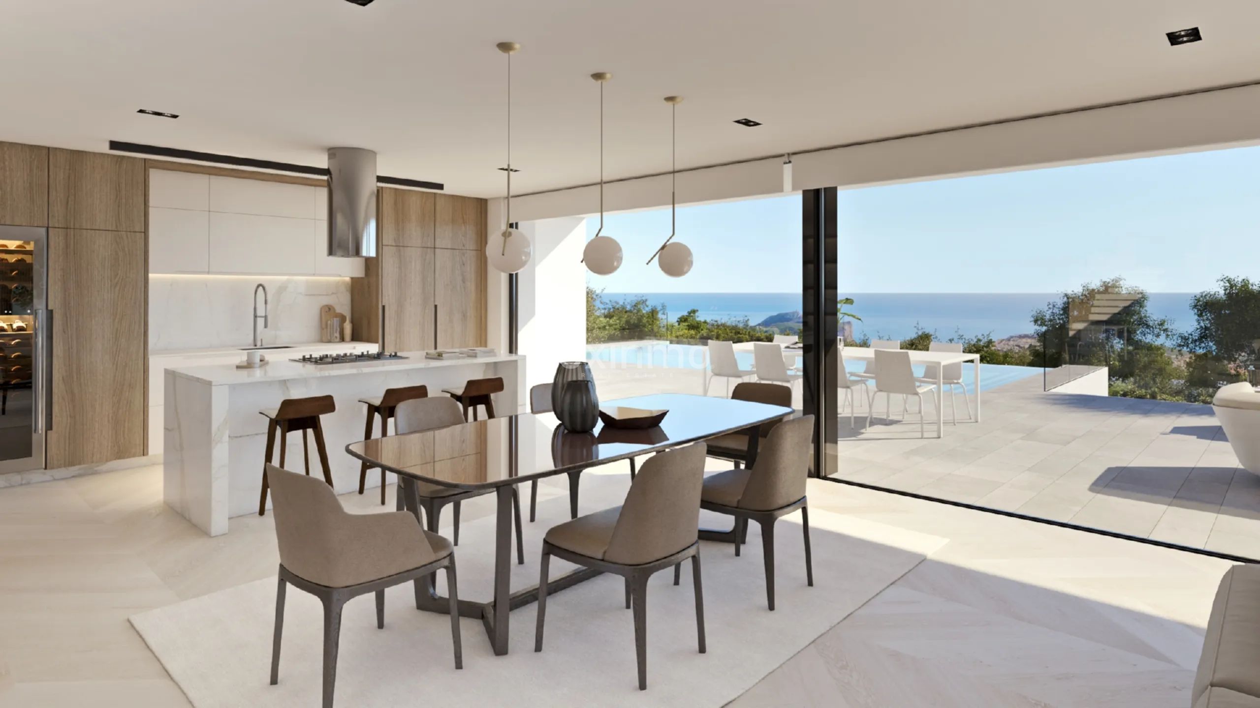 Modern villa with sea view at Cumbre del Sol, Benitachell — photo 6