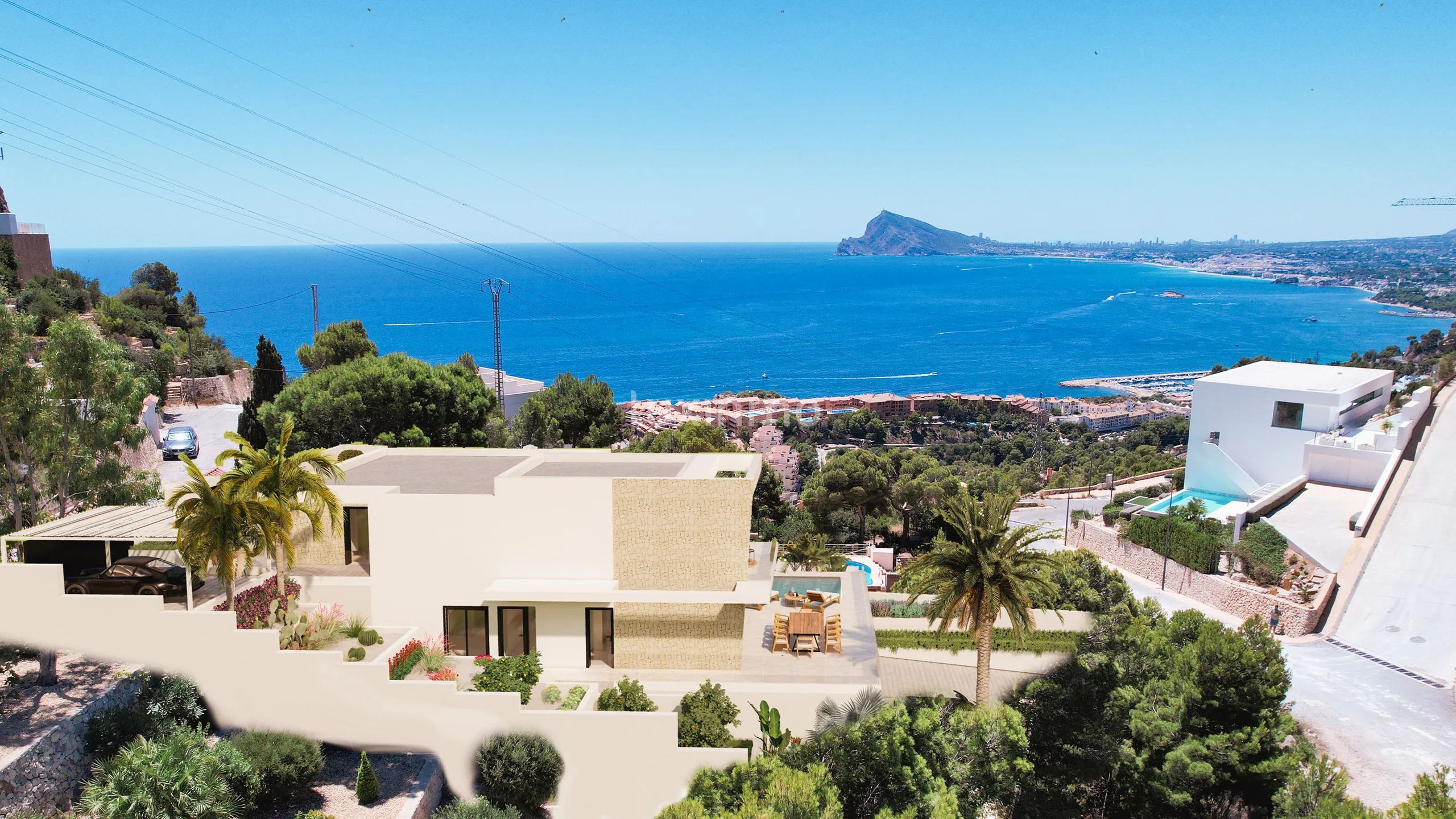 Stunning modern luxury villa with sea views in Altea — photo 30