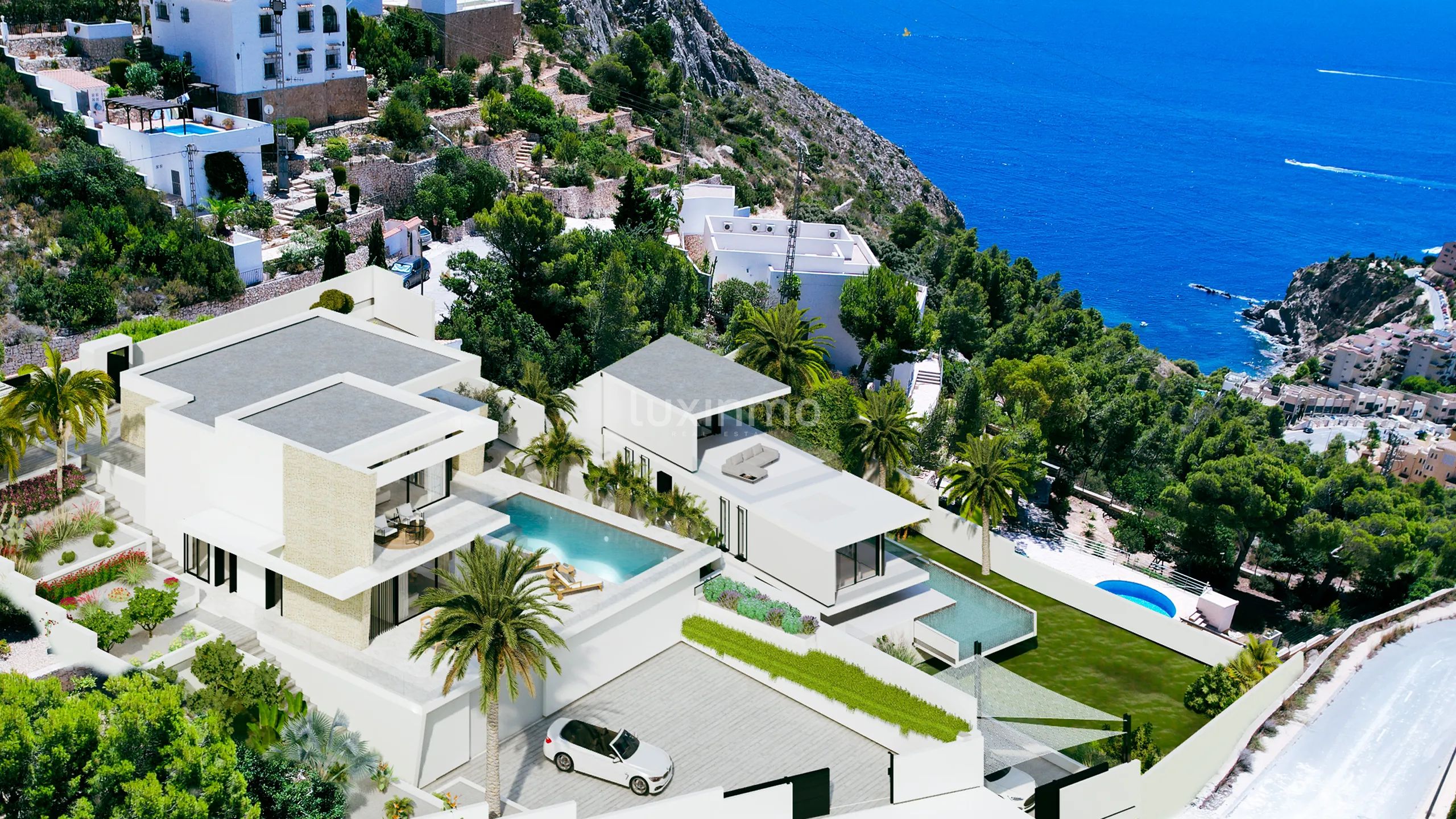 Stunning modern luxury villa with sea views in Altea — photo 31