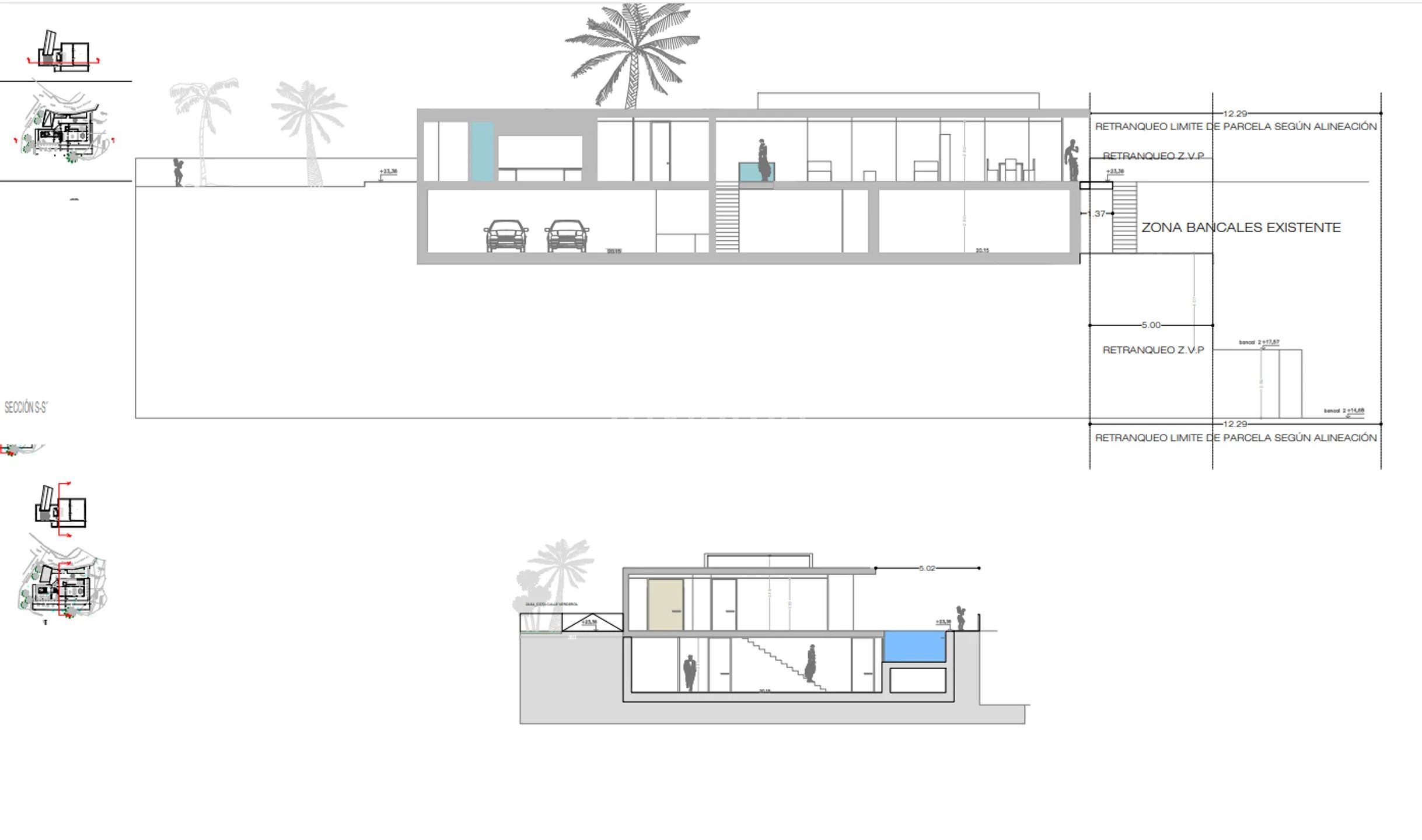 Luxurious modern villa with sea views in Altea — Floor Plan 1