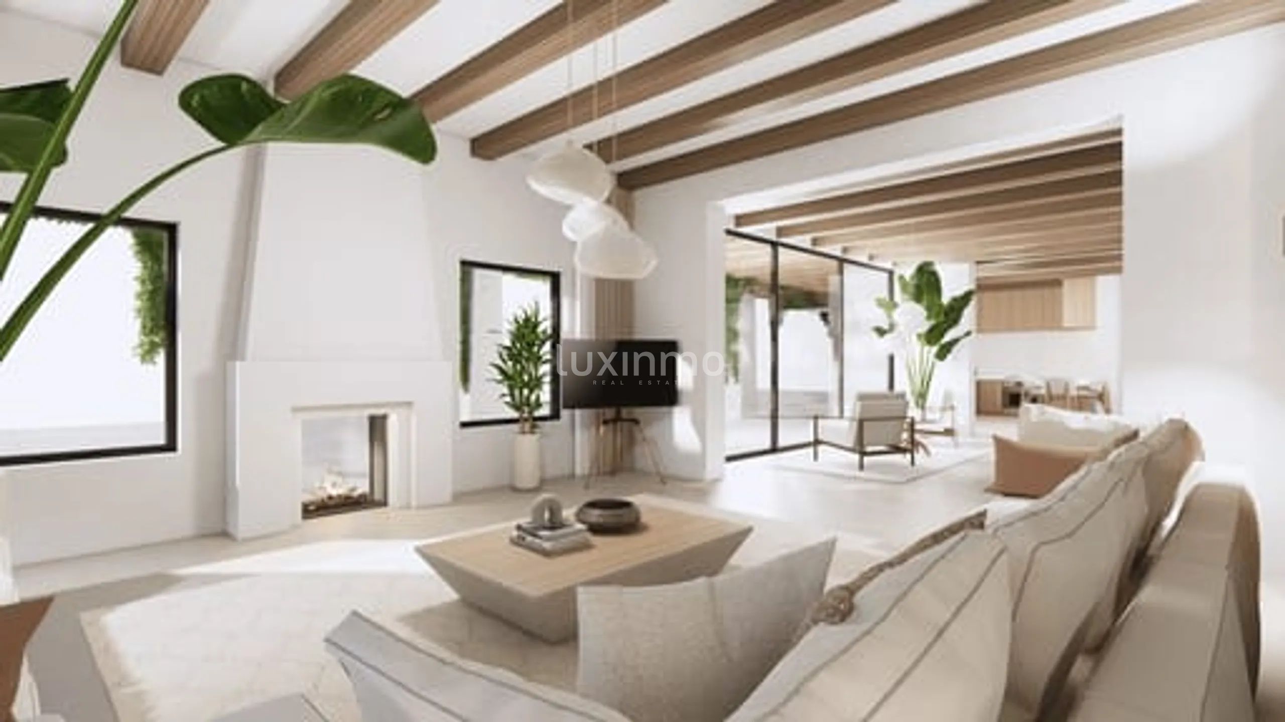 Luksuriøs villa med basseng og fjellutsikt i Santa Gertrudis — photo 16