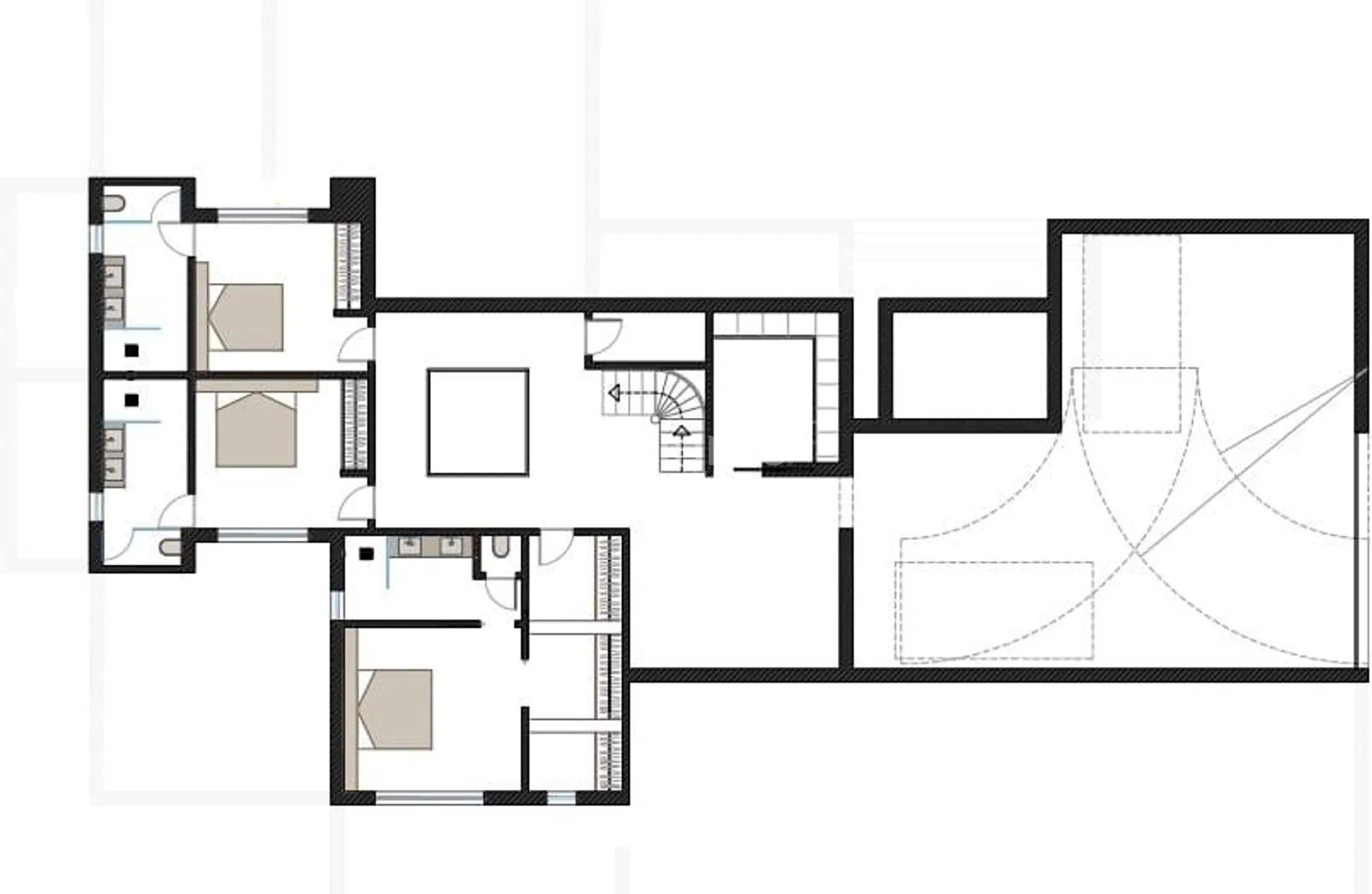 Luxurious villa with pool and mountain views in Santa Gertrudis — photo 23