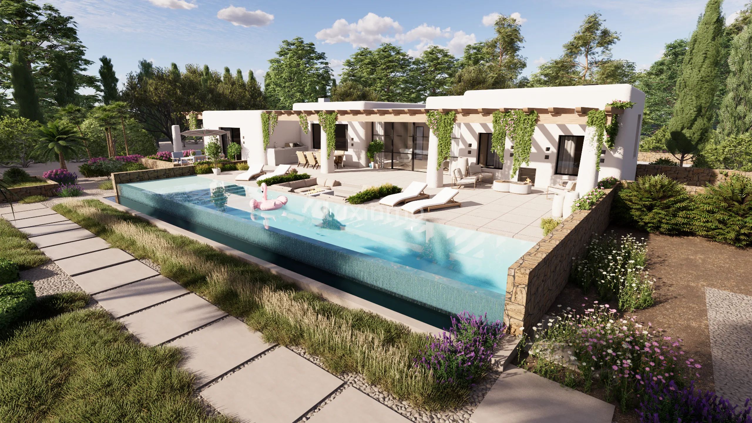 Luksuriøs villa med basseng og fjellutsikt i Santa Gertrudis — photo 6