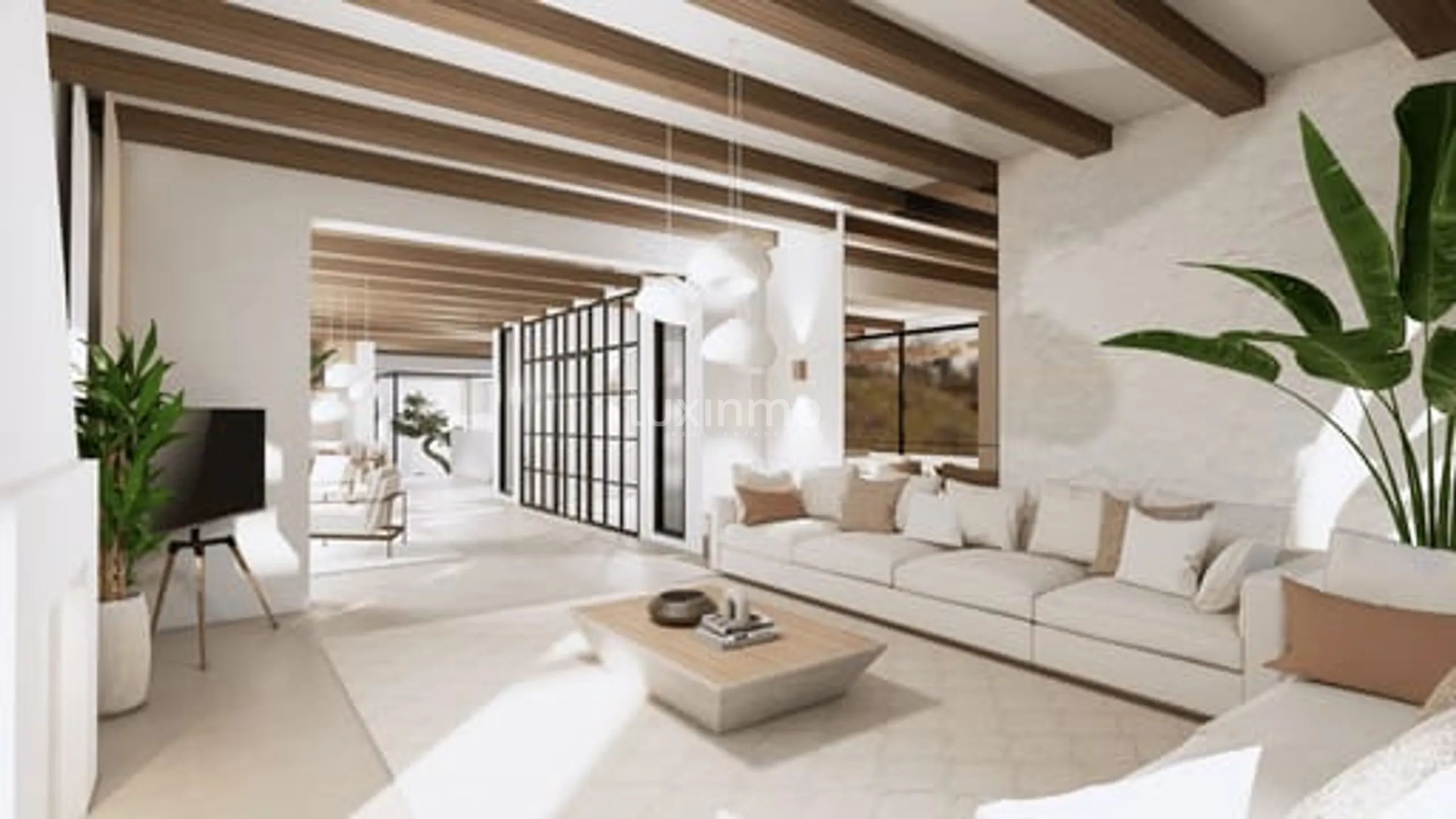 Luxurious villa with pool and mountain views in Santa Gertrudis — photo 17