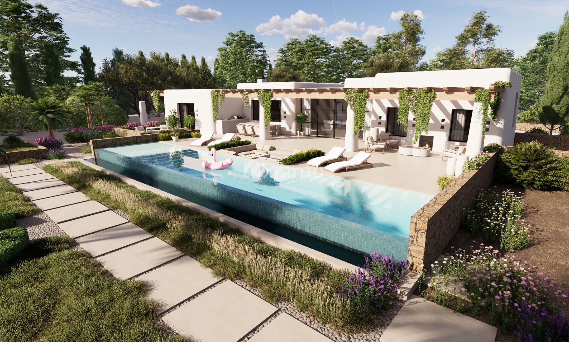 Luksuriøs villa med basseng og fjellutsikt i Santa Gertrudis — photo 3