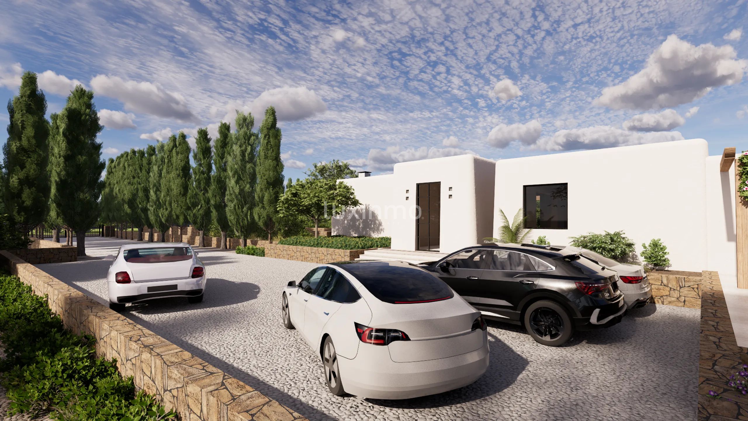 Luxurious villa with pool and mountain views in Santa Gertrudis — photo 9