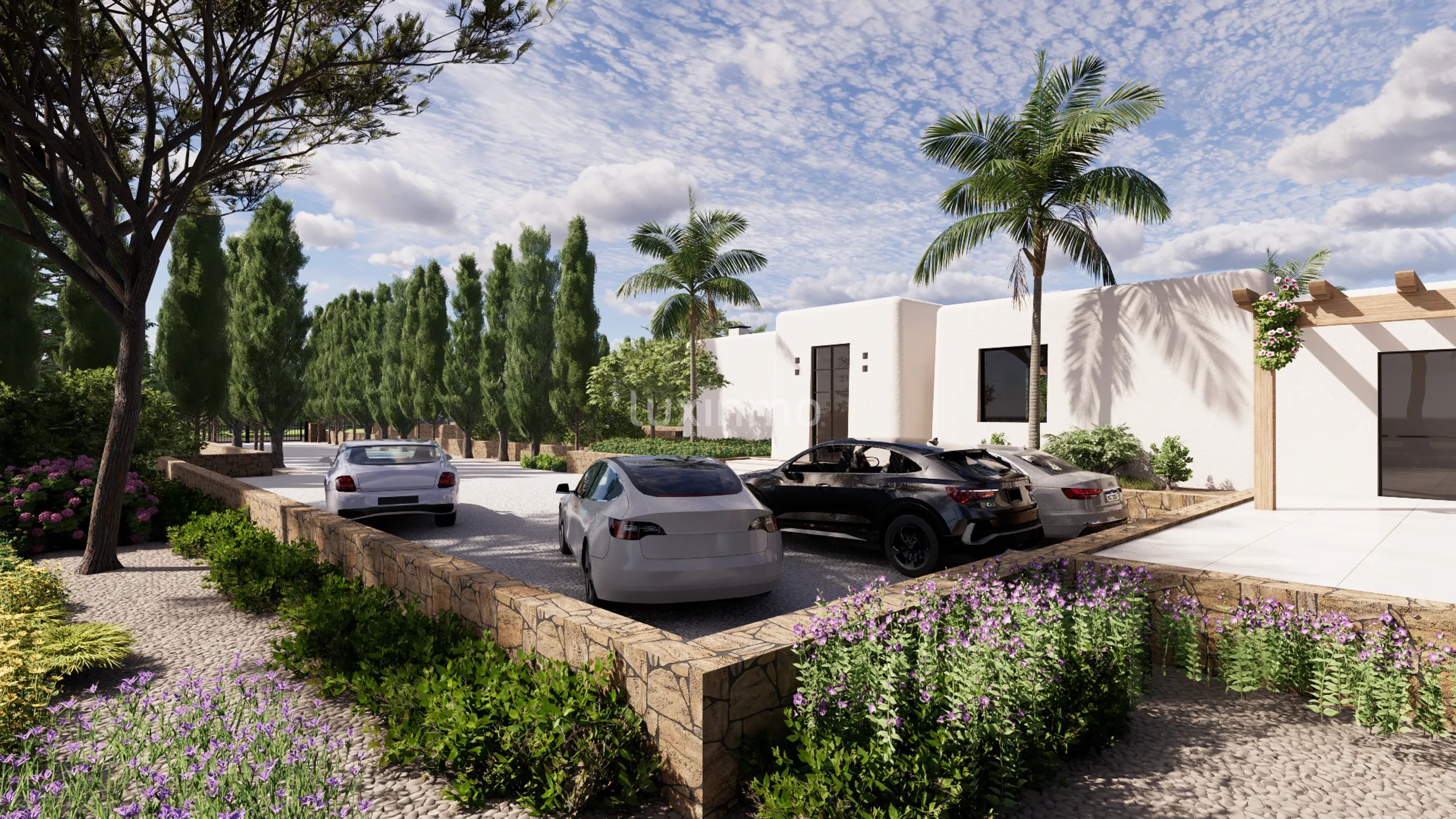 Luksuriøs villa med basseng og fjellutsikt i Santa Gertrudis — photo 14