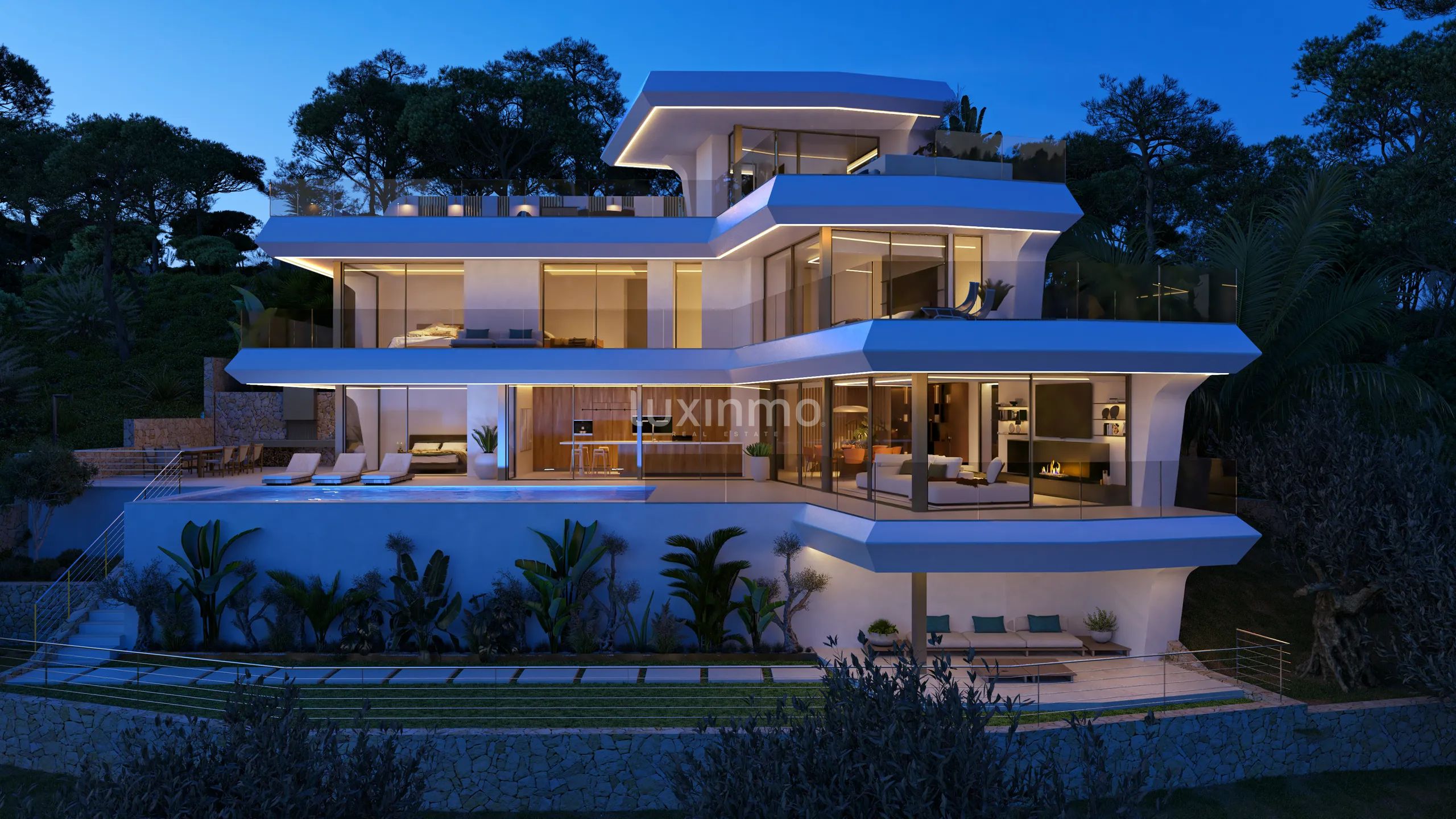 Stunning 4 bedroom detached villa with sea views in Altea — photo 1