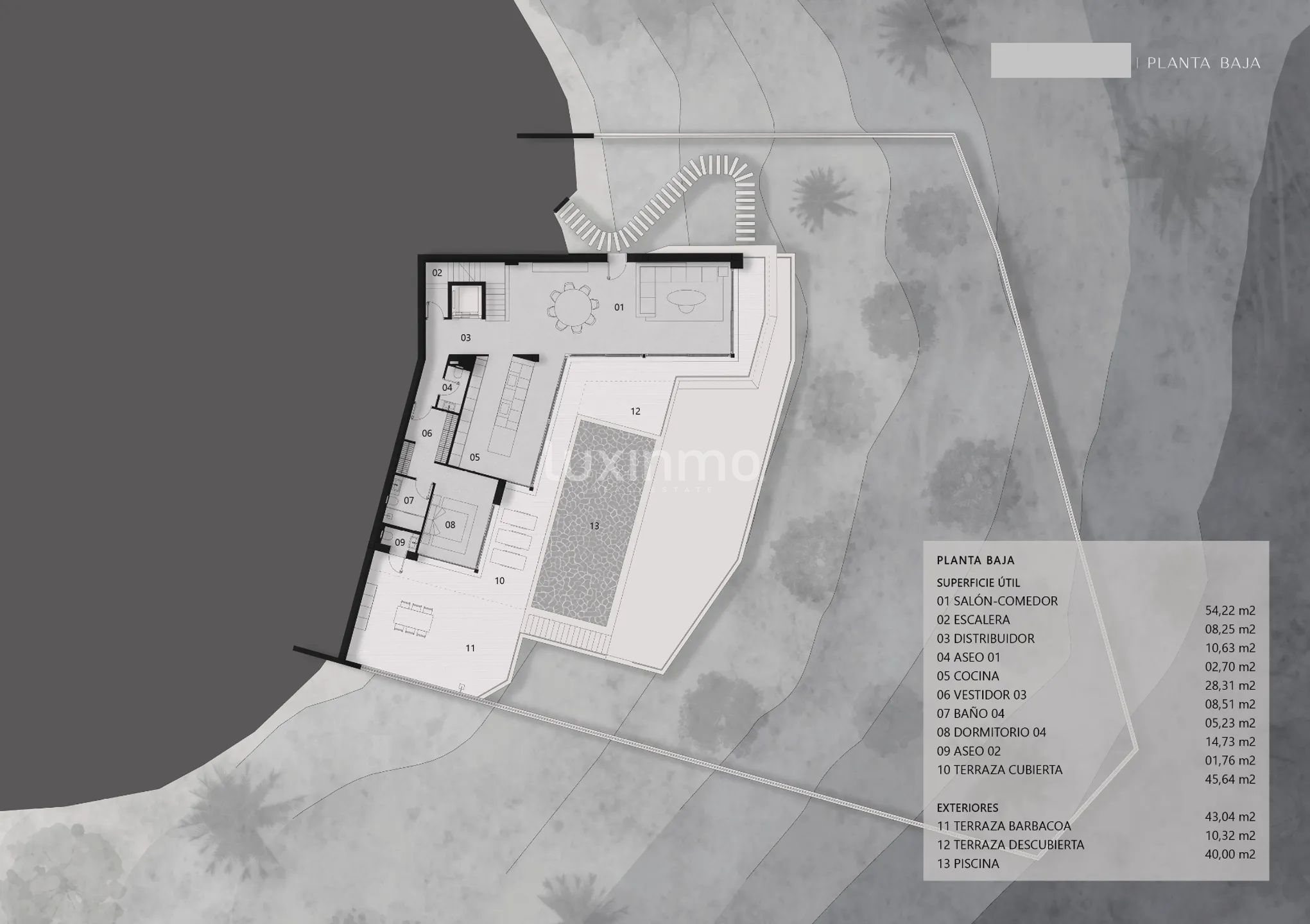 Stunning 4 bedroom detached villa with sea views in Altea — Floor Plan 2