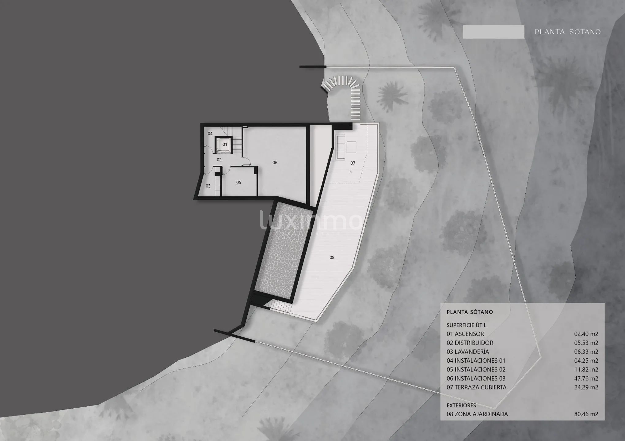 Stunning 4 bedroom detached villa with sea views in Altea — Floor Plan 1
