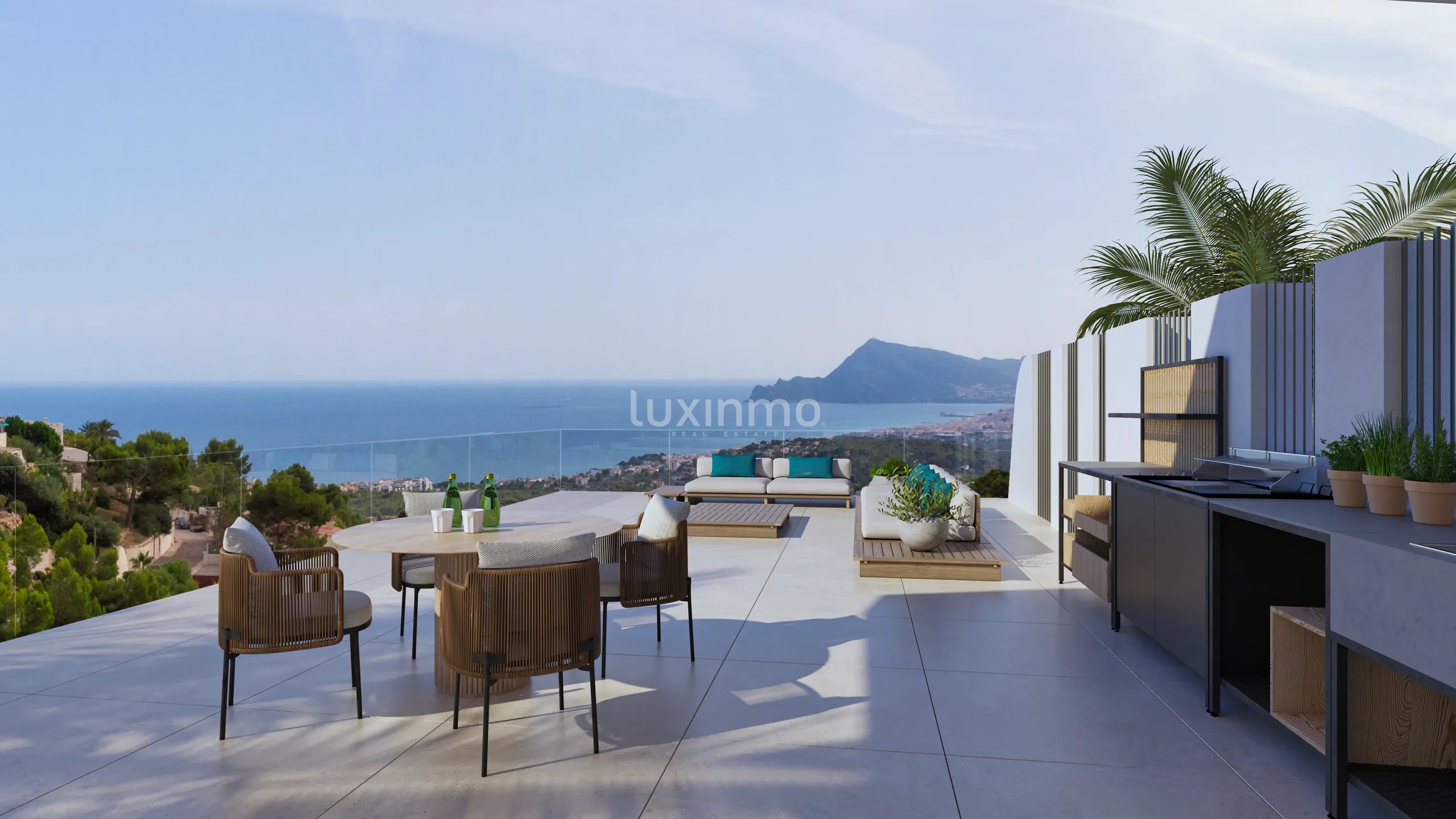 Stunning 4 bedroom detached villa with sea views in Altea — photo 9