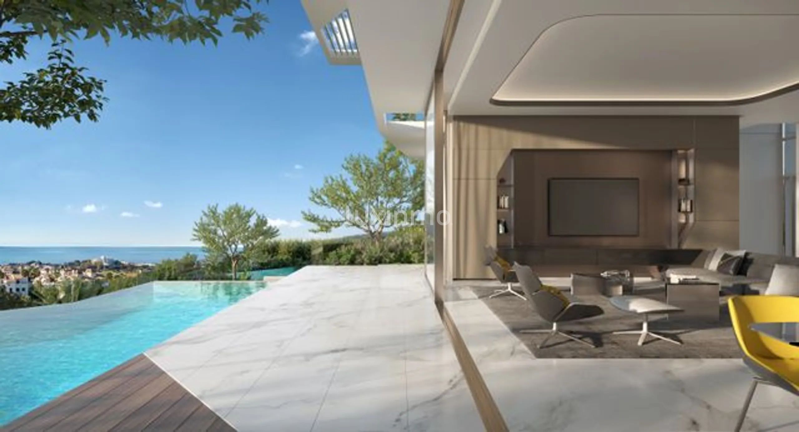 Exclusive residential complex with sea views next to the golf course in Benahavis — photo 9