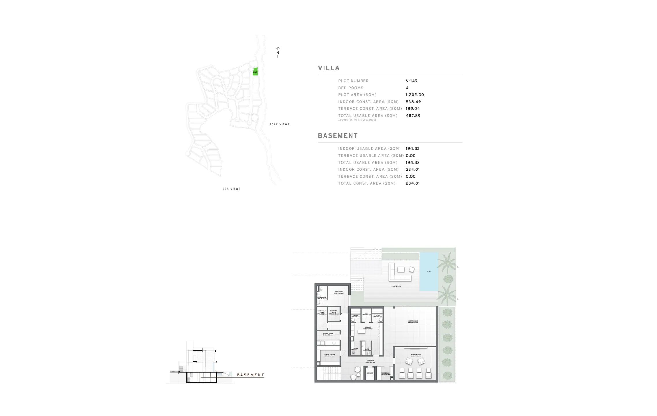 4 Bed Luxury Villa in Benahavís — Floor Plan 4