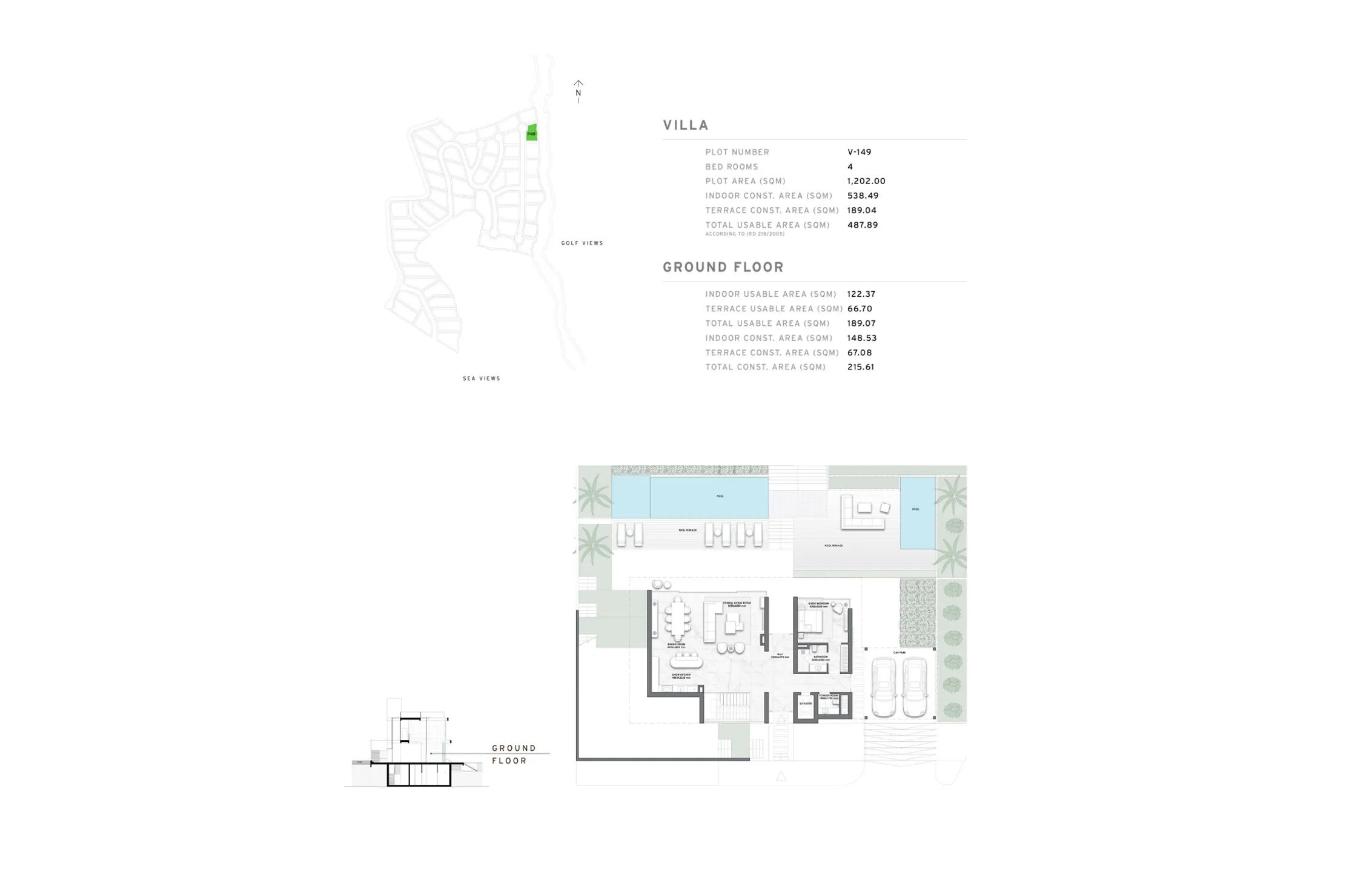 4 Bed Luxury Villa in Benahavís — Floor Plan 3