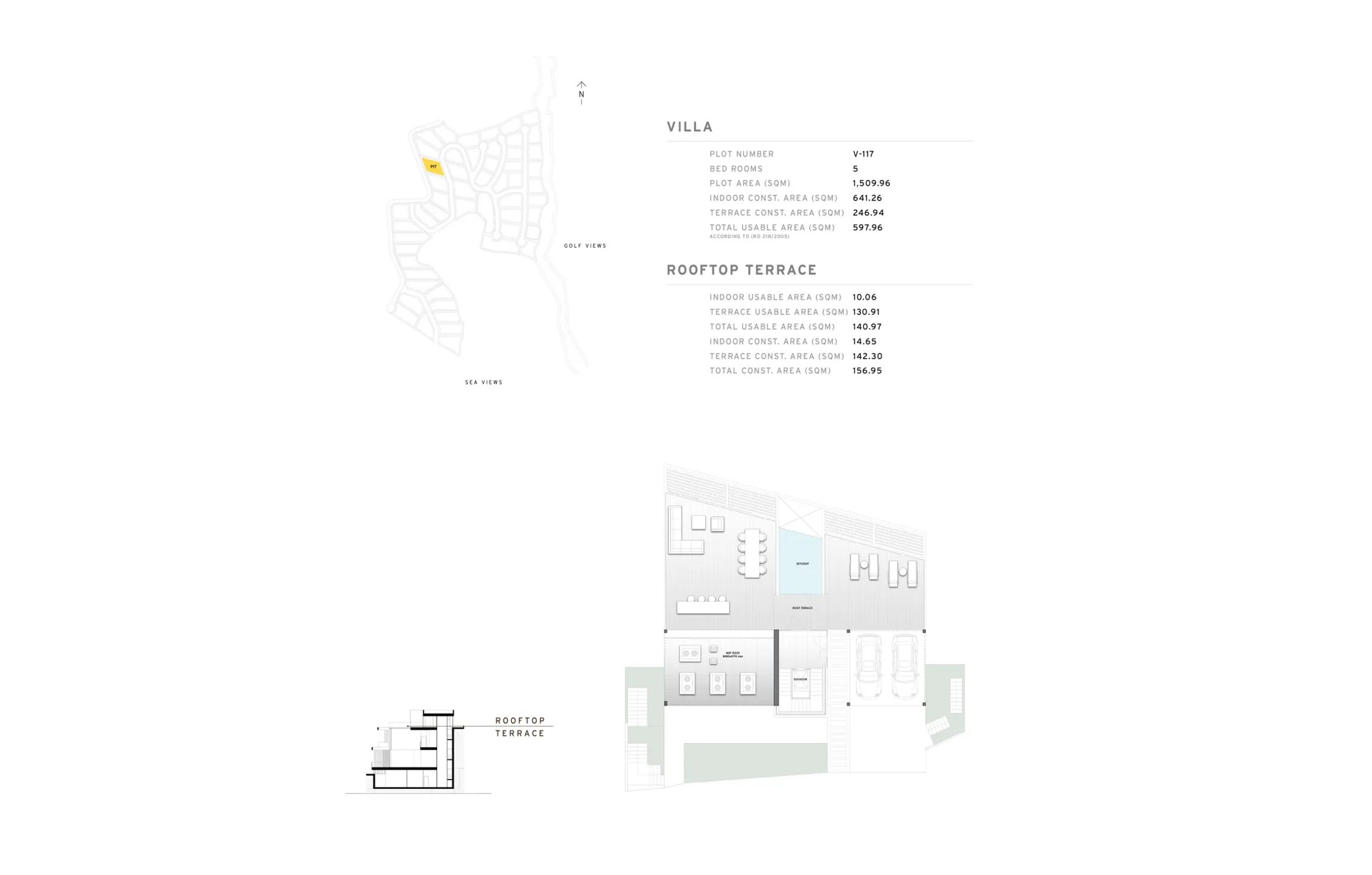 5 Bed Luxury Villa in Benahavís — Floor Plan 1