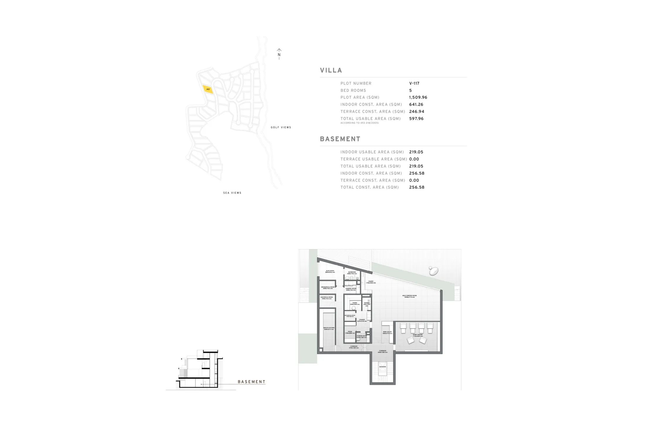 5 Bed Luxury Villa in Benahavís — Floor Plan 3