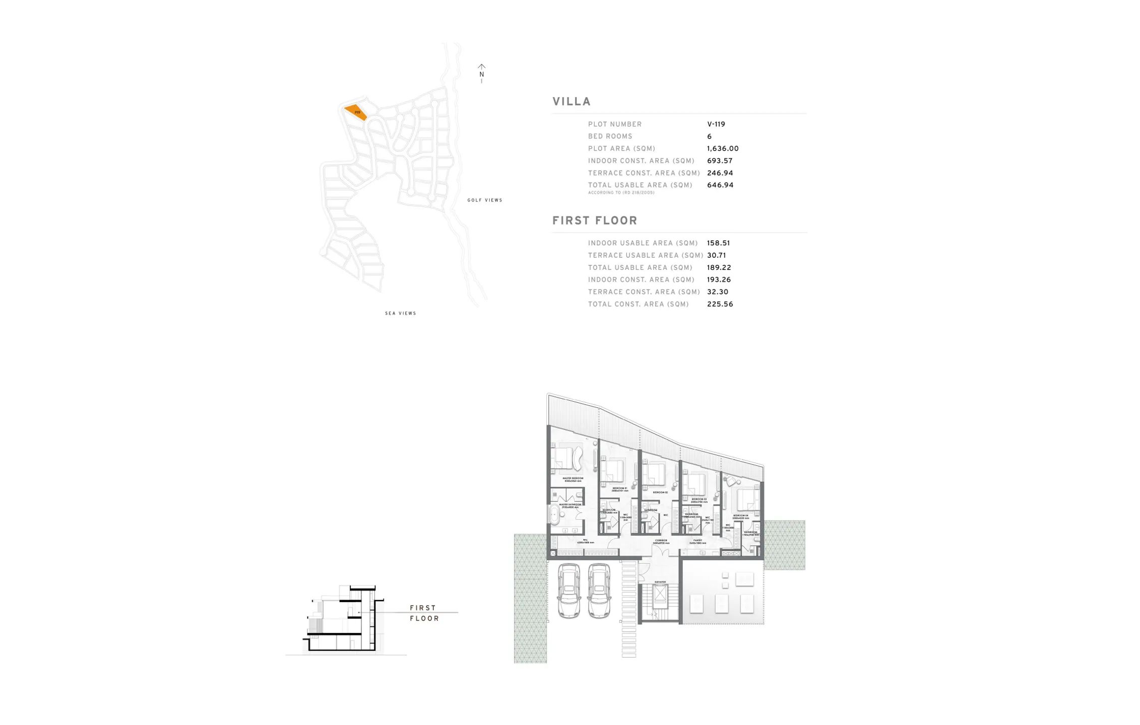 5 Bed Luxury Villa in Benahavís — Floor Plan 2