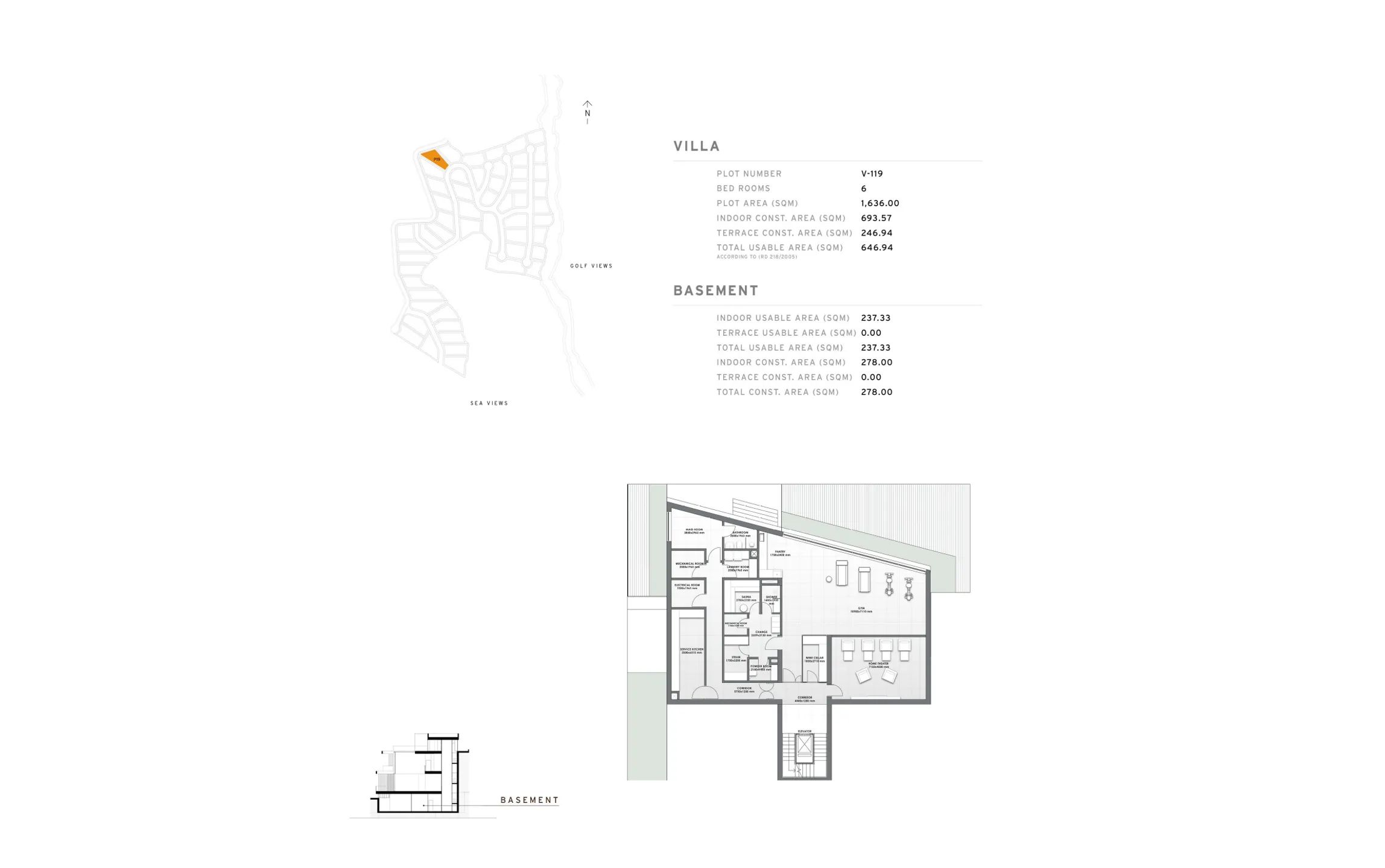 5 Bed Luxury Villa in Benahavís — Floor Plan 4
