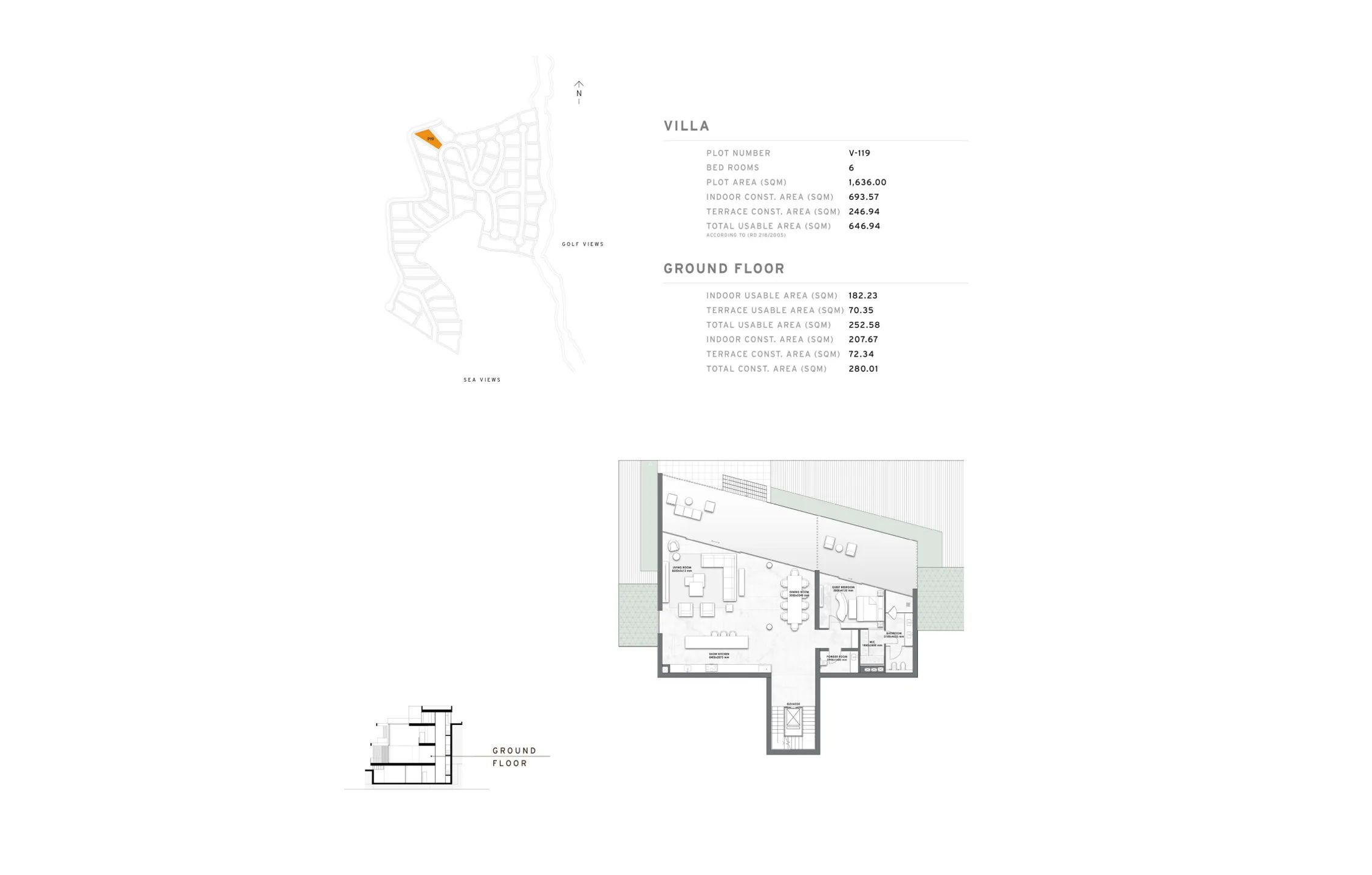 5 Bed Luxury Villa in Benahavís — Floor Plan 3