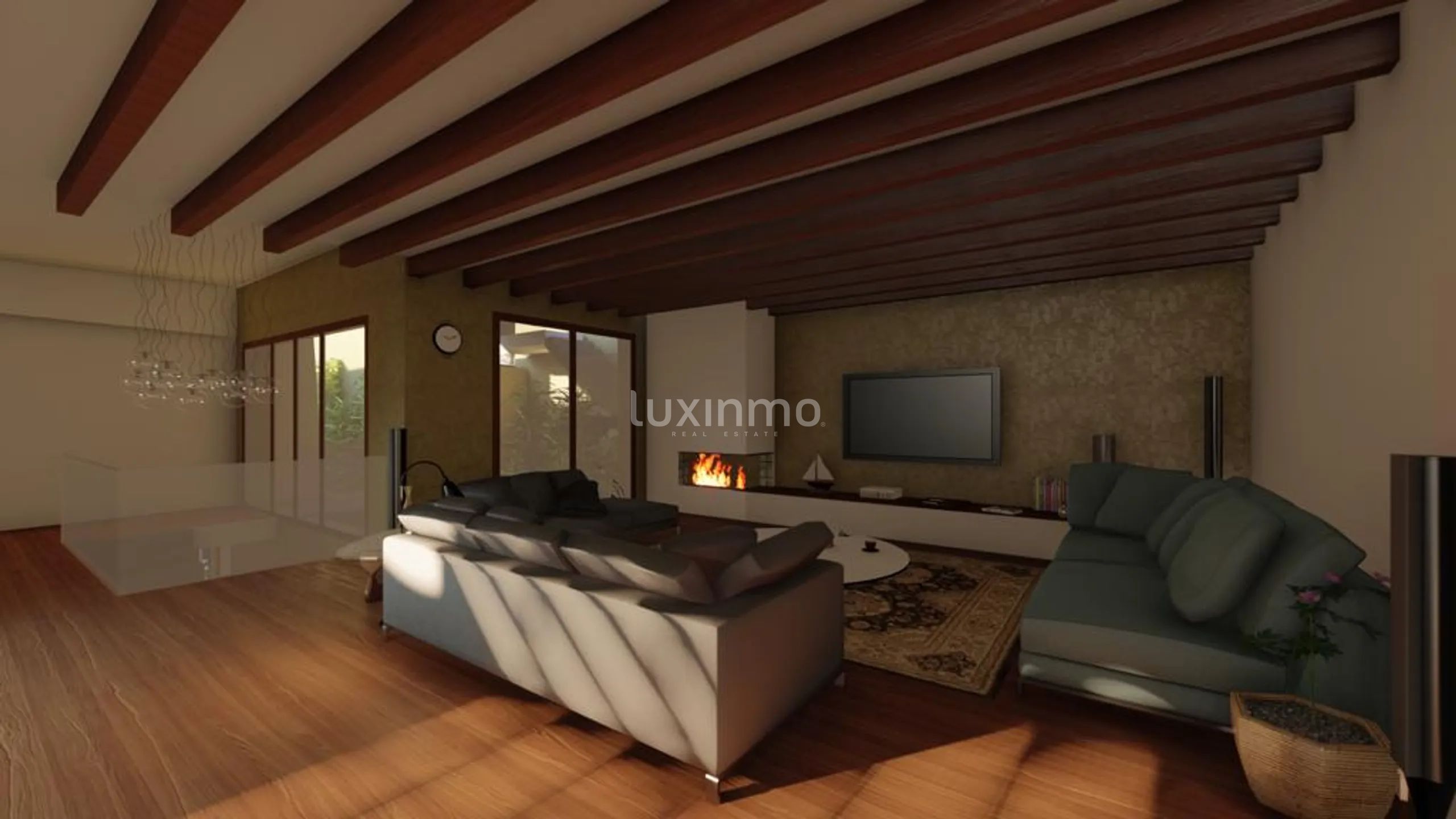 Villa de luxe en construction à Sant Josep de sa Talaia - Construite avec une licence accordée sous la réglementation précédente — photo 9