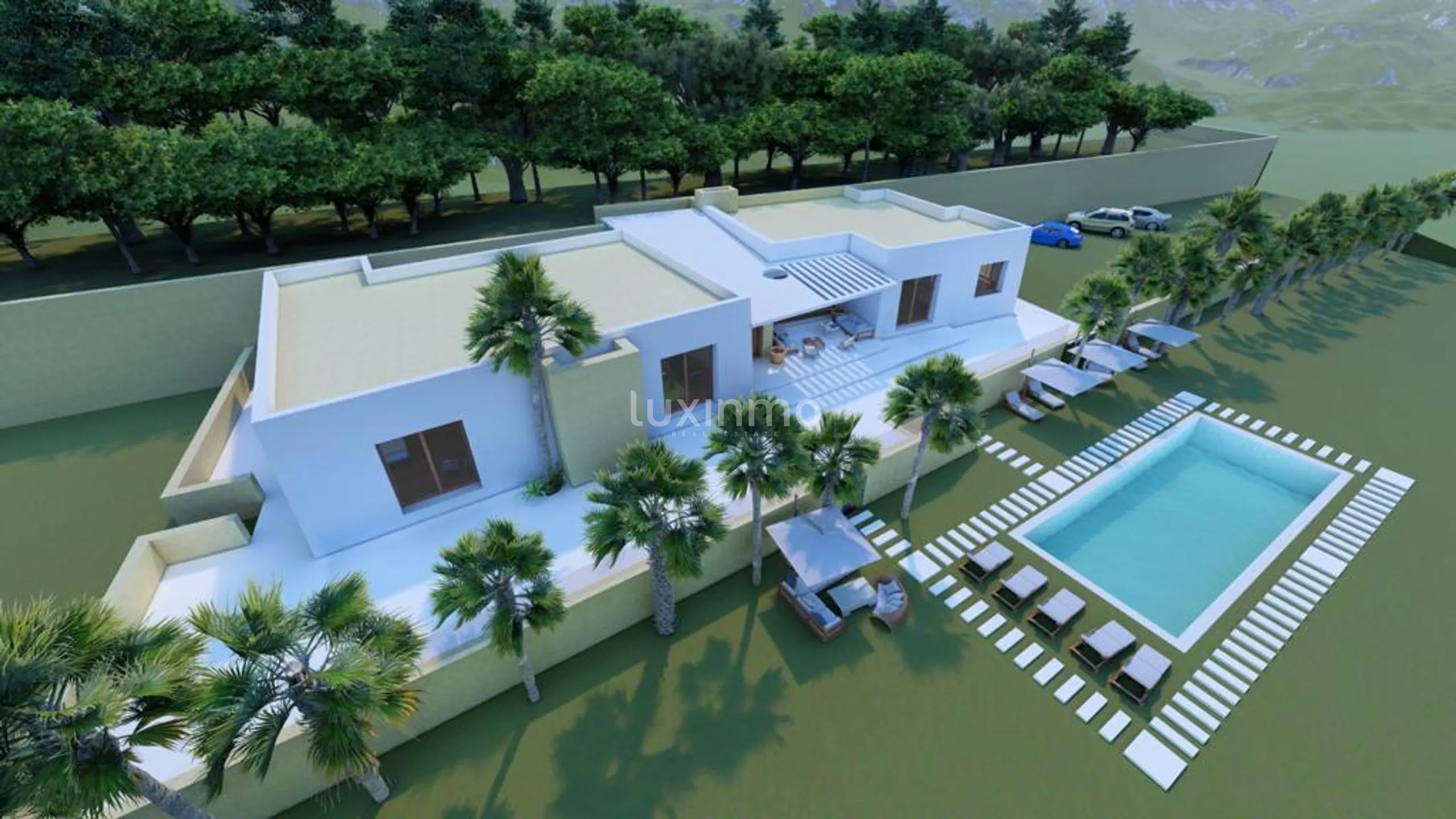 Luxury Villa Under Construction in Sant Josep de sa Talaia – Built with License Granted Under Previous Regulations — photo 2