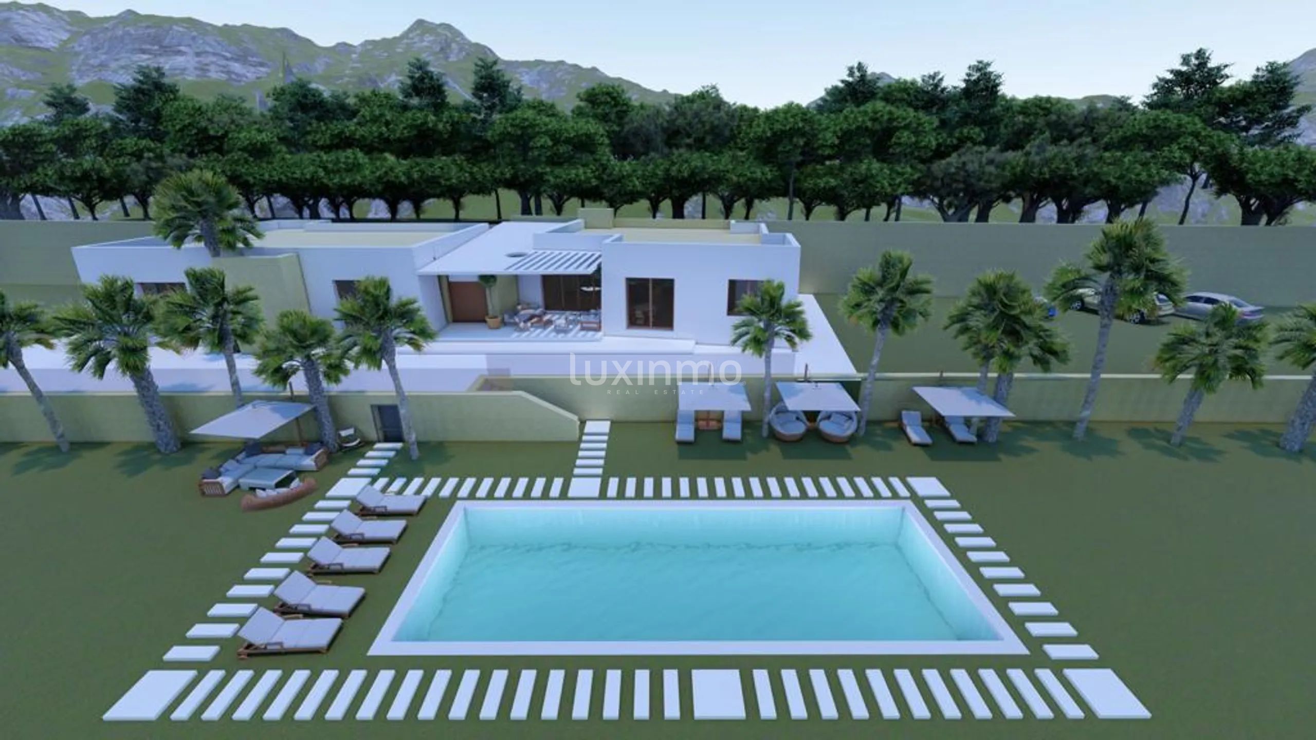 Luxury Villa Under Construction in Sant Josep de sa Talaia – Built with License Granted Under Previous Regulations — photo 1
