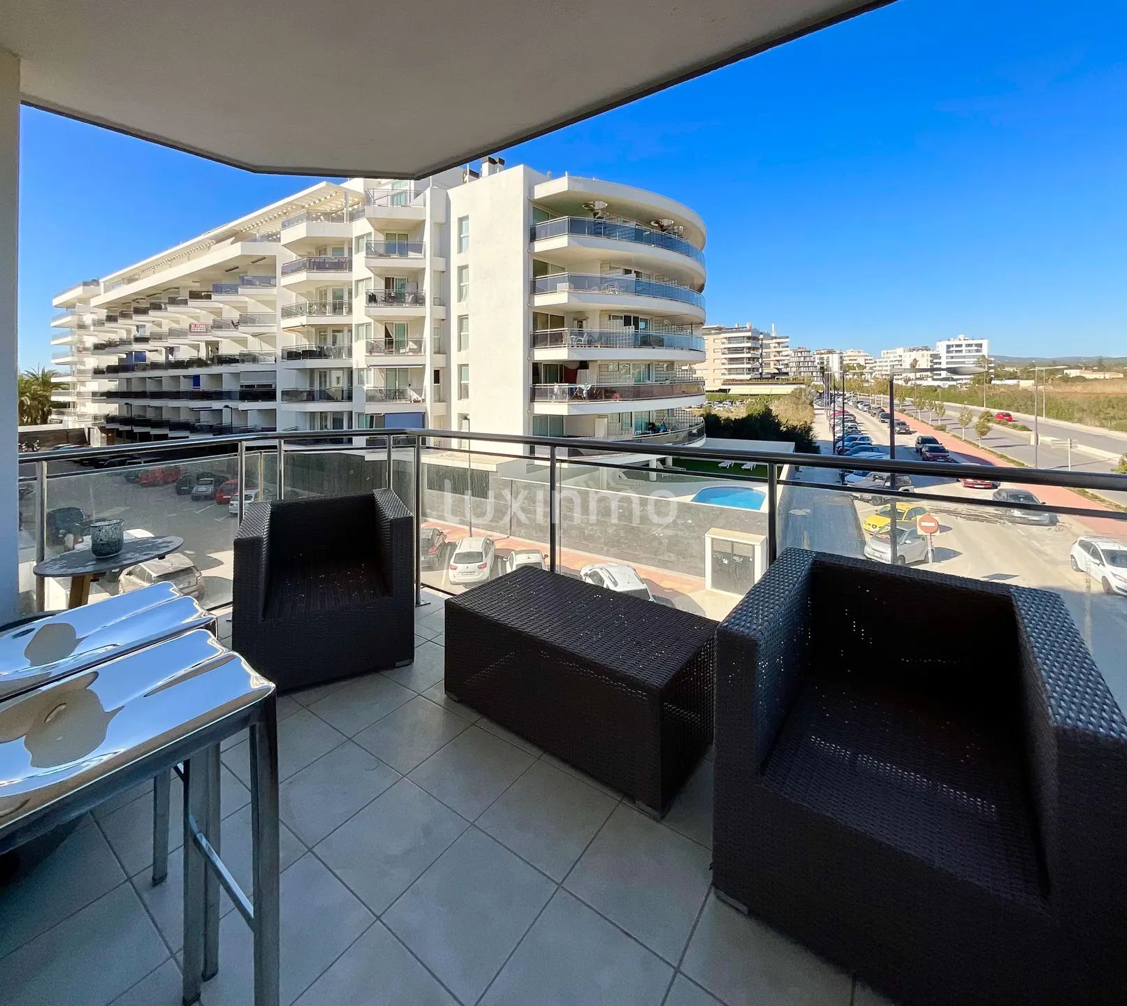 Modern appartement met uitzicht op zee in Marina Botafoch, Ibiza — photo 1