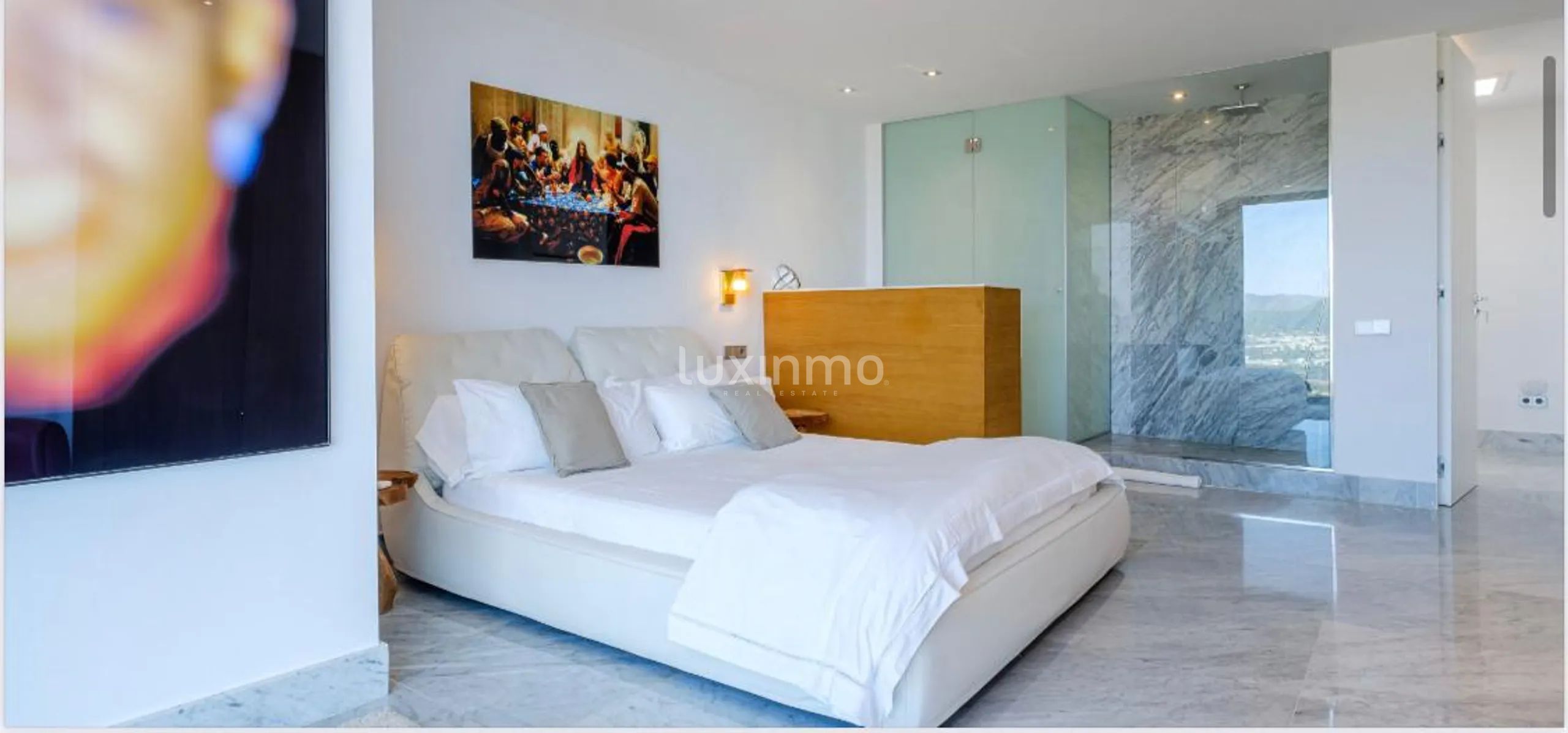 Villa moderne contemporaine avec vue panoramique sur la mer à Can Pep Simo - Ibiza — photo 29