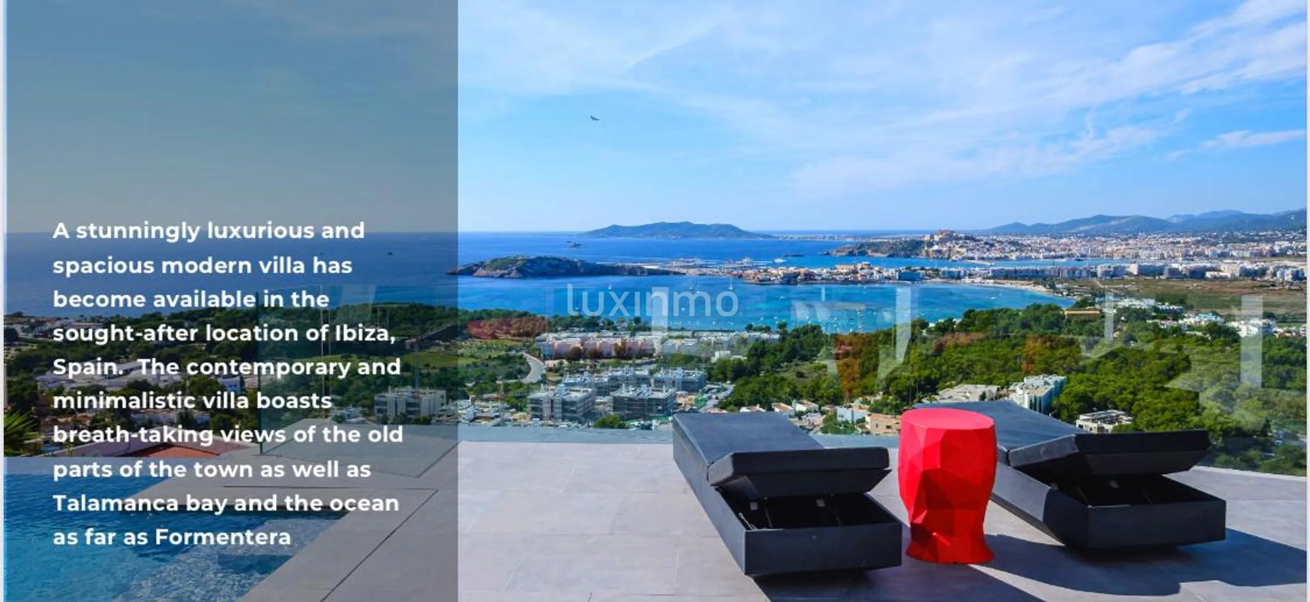 Villa moderne contemporaine avec vue panoramique sur la mer à Can Pep Simo - Ibiza — photo 6