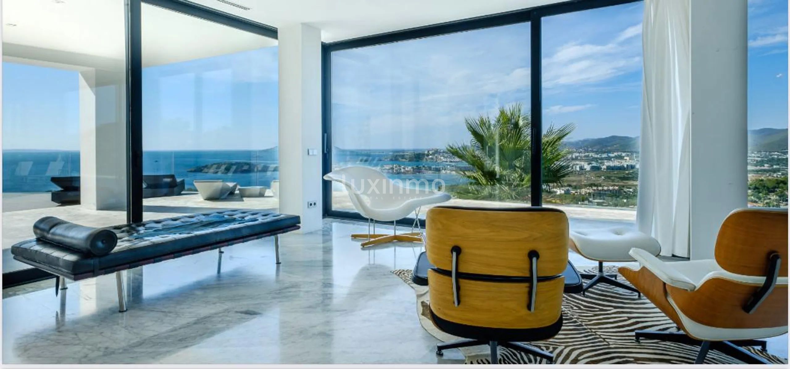 Villa moderne contemporaine avec vue panoramique sur la mer à Can Pep Simo - Ibiza — photo 42
