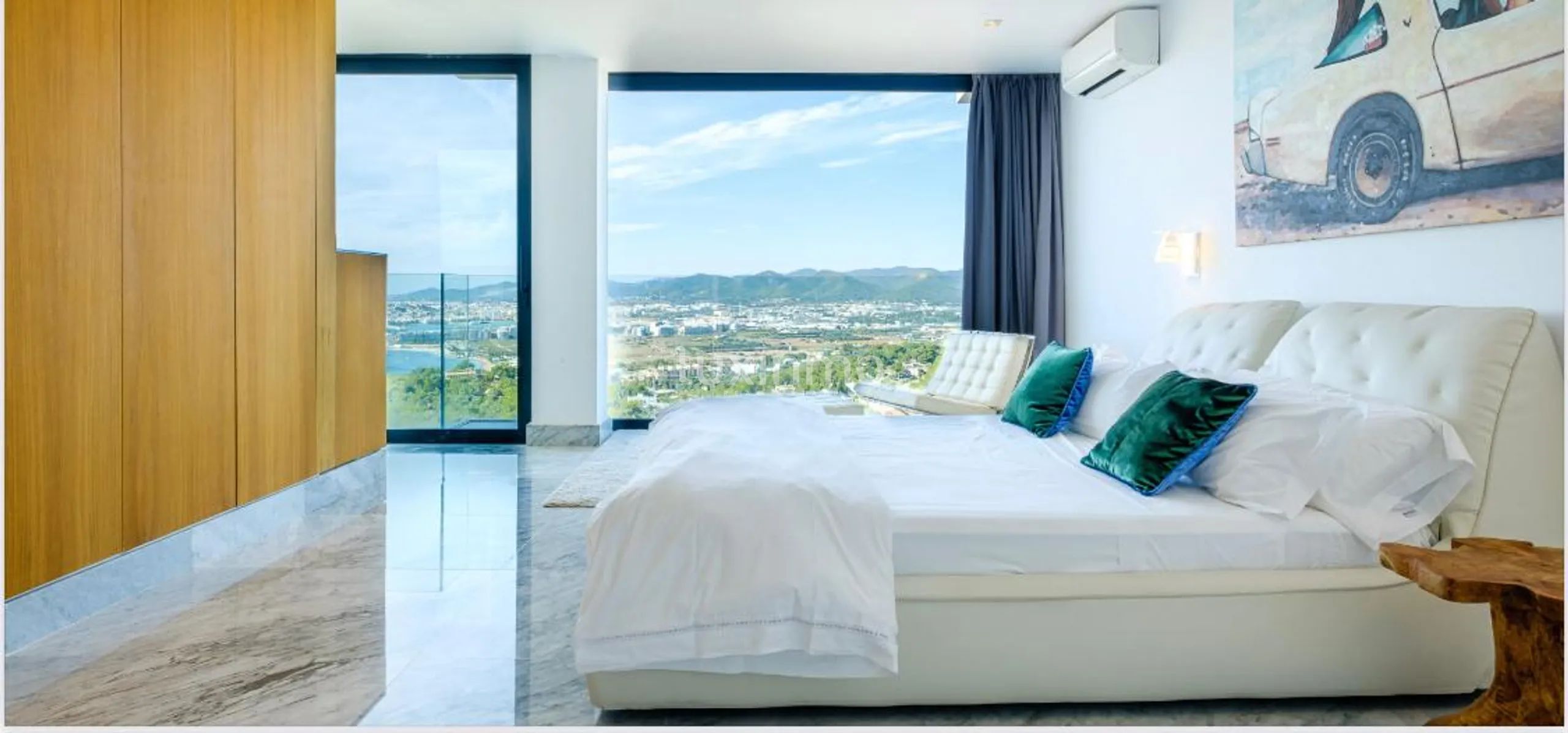 Villa moderne contemporaine avec vue panoramique sur la mer à Can Pep Simo - Ibiza — photo 25