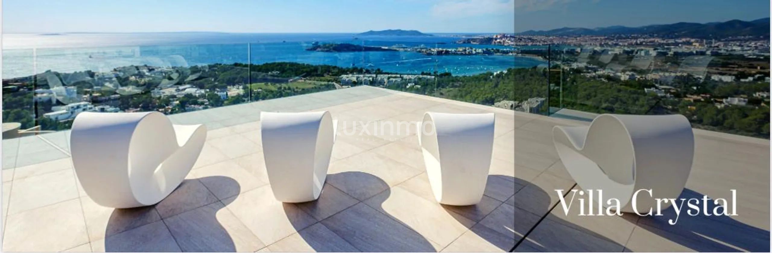 Villa moderne contemporaine avec vue panoramique sur la mer à Can Pep Simo - Ibiza — photo 11
